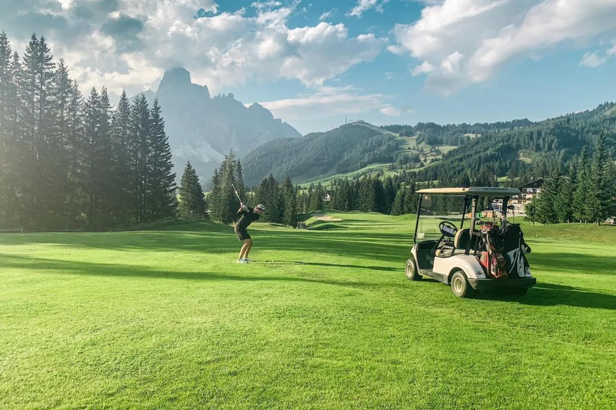 Golfcourse in Villa Tony - Small Romantic Hotel