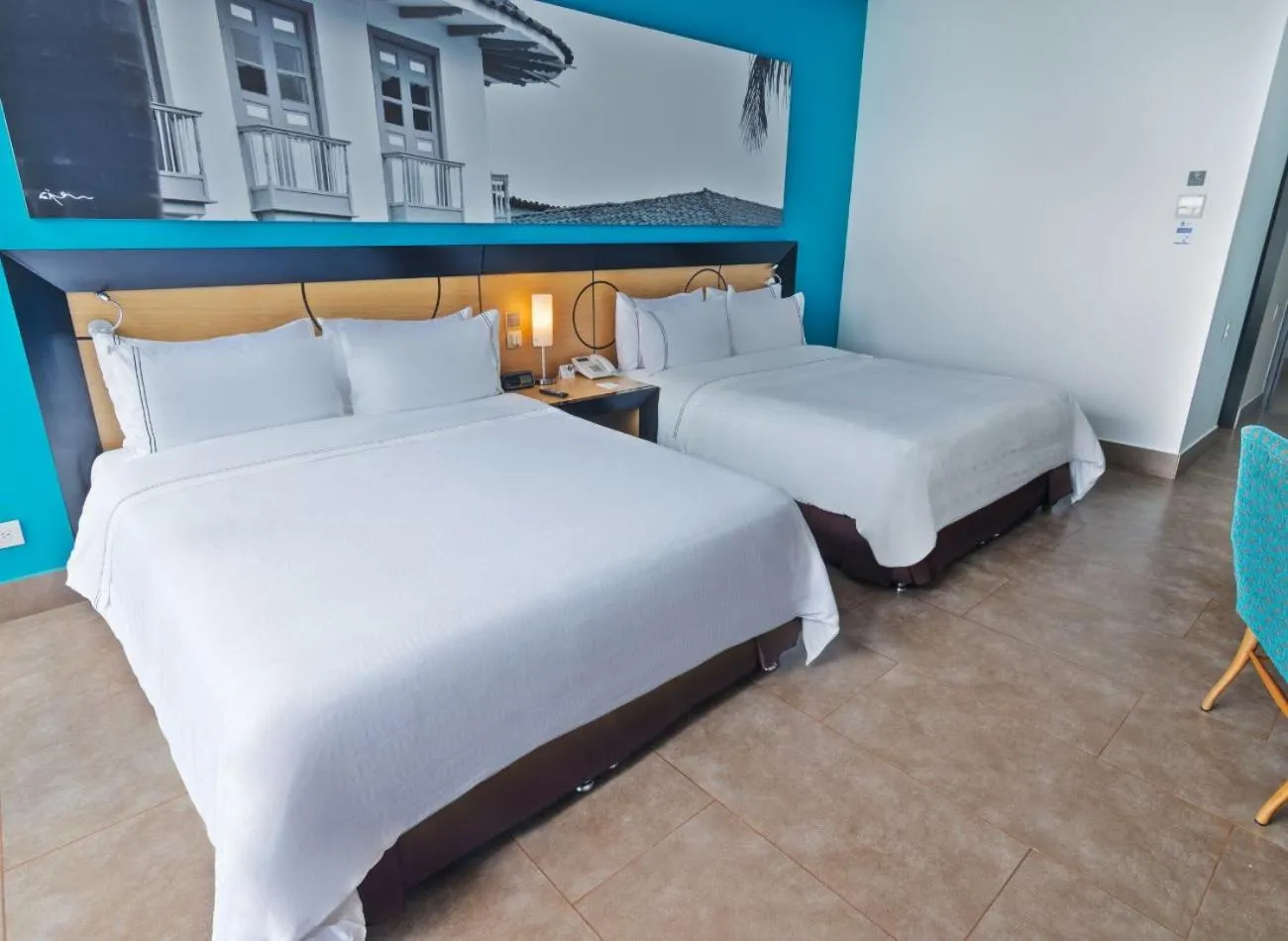 Bed in Sonesta Hotel Pereira