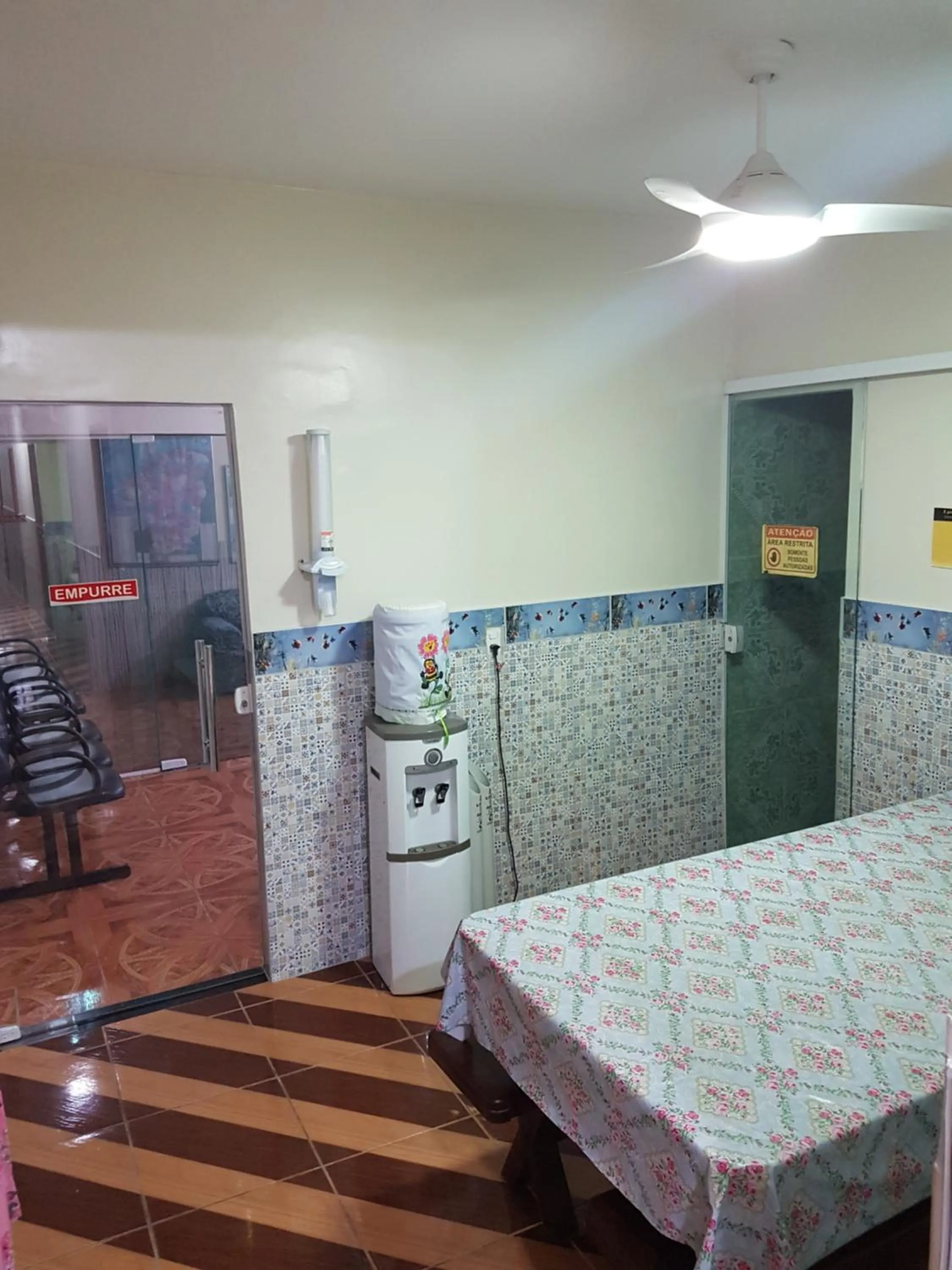 Dining area in Pousada Pouso Feliz