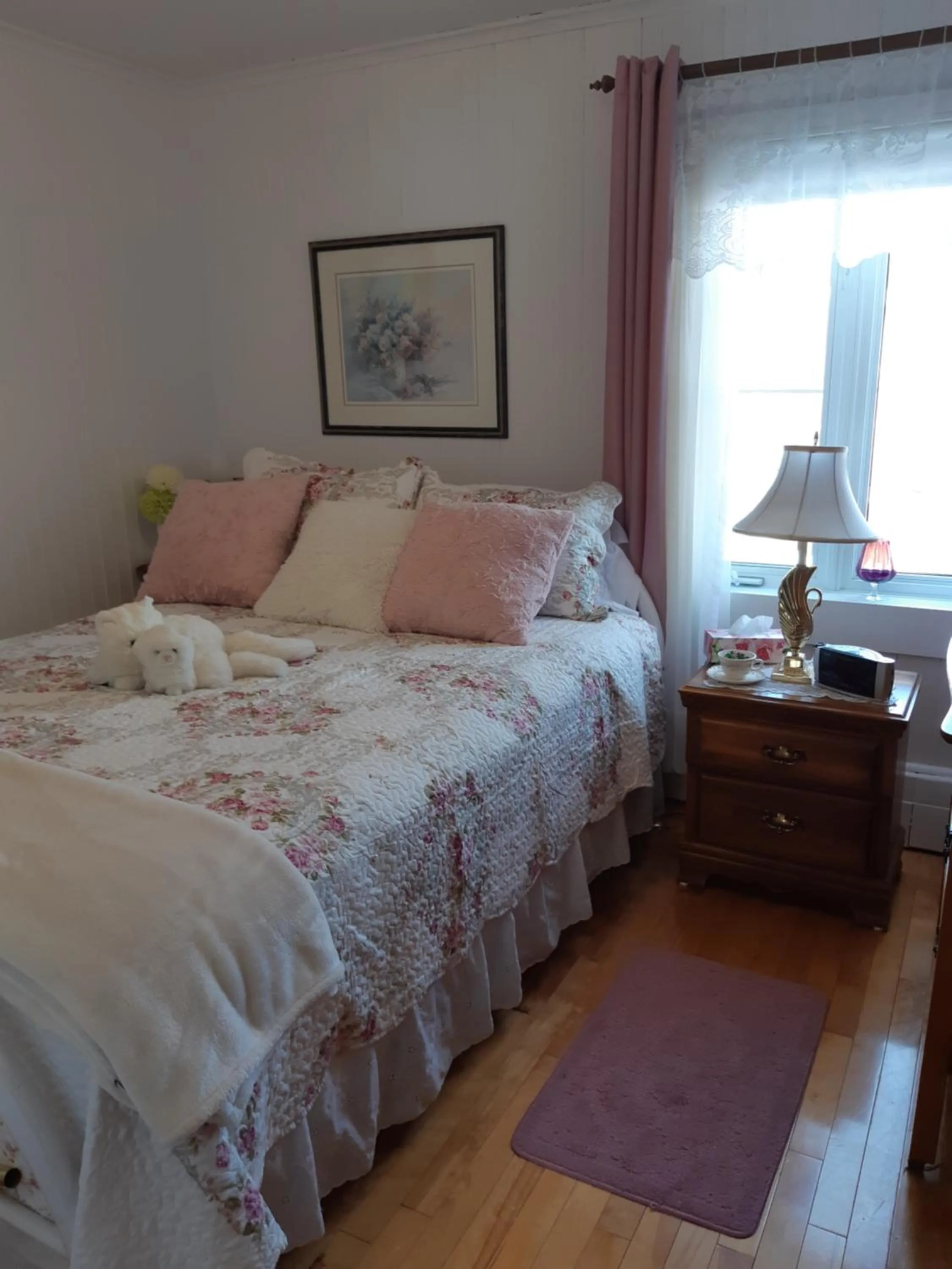 Garden view, Bed in auberge gite maison des lilas