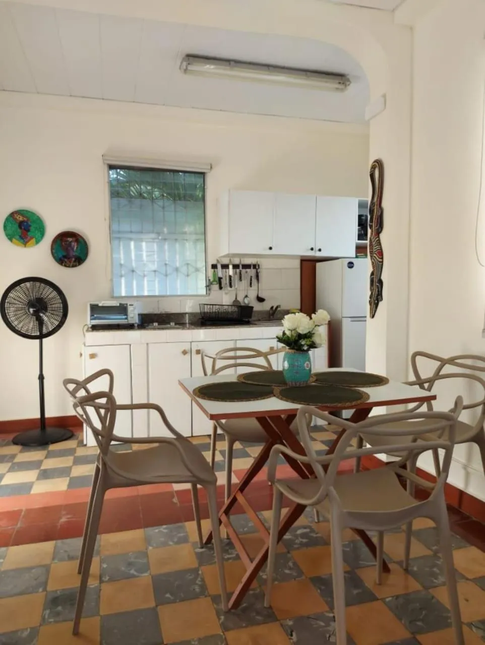 Kitchen or kitchenette in Casa Congo & Casa Rayo Verde - Restaurante - Galeria de arte