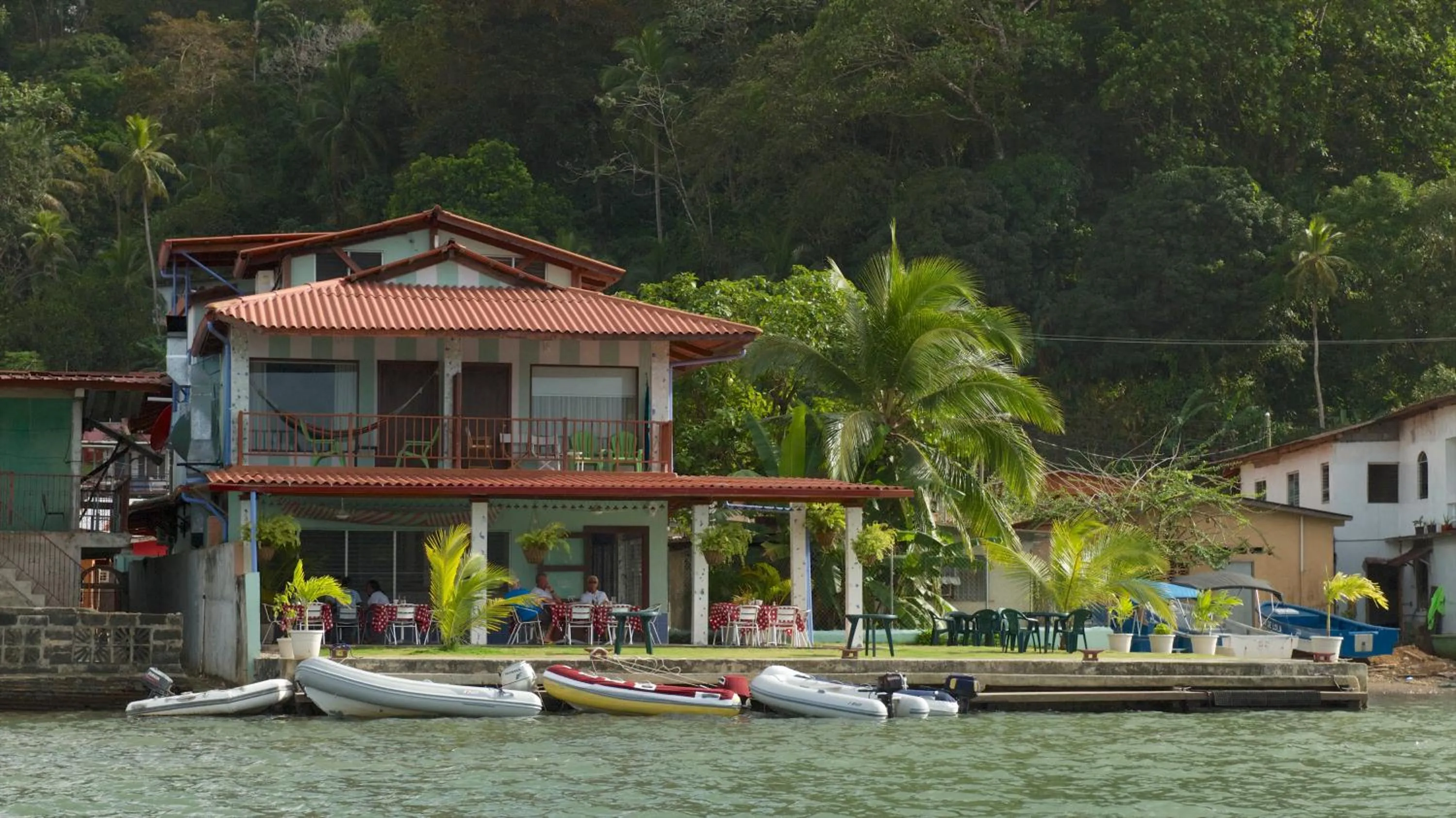 View (from property/room) in Casa Congo & Casa Rayo Verde - Restaurante - Galeria de arte