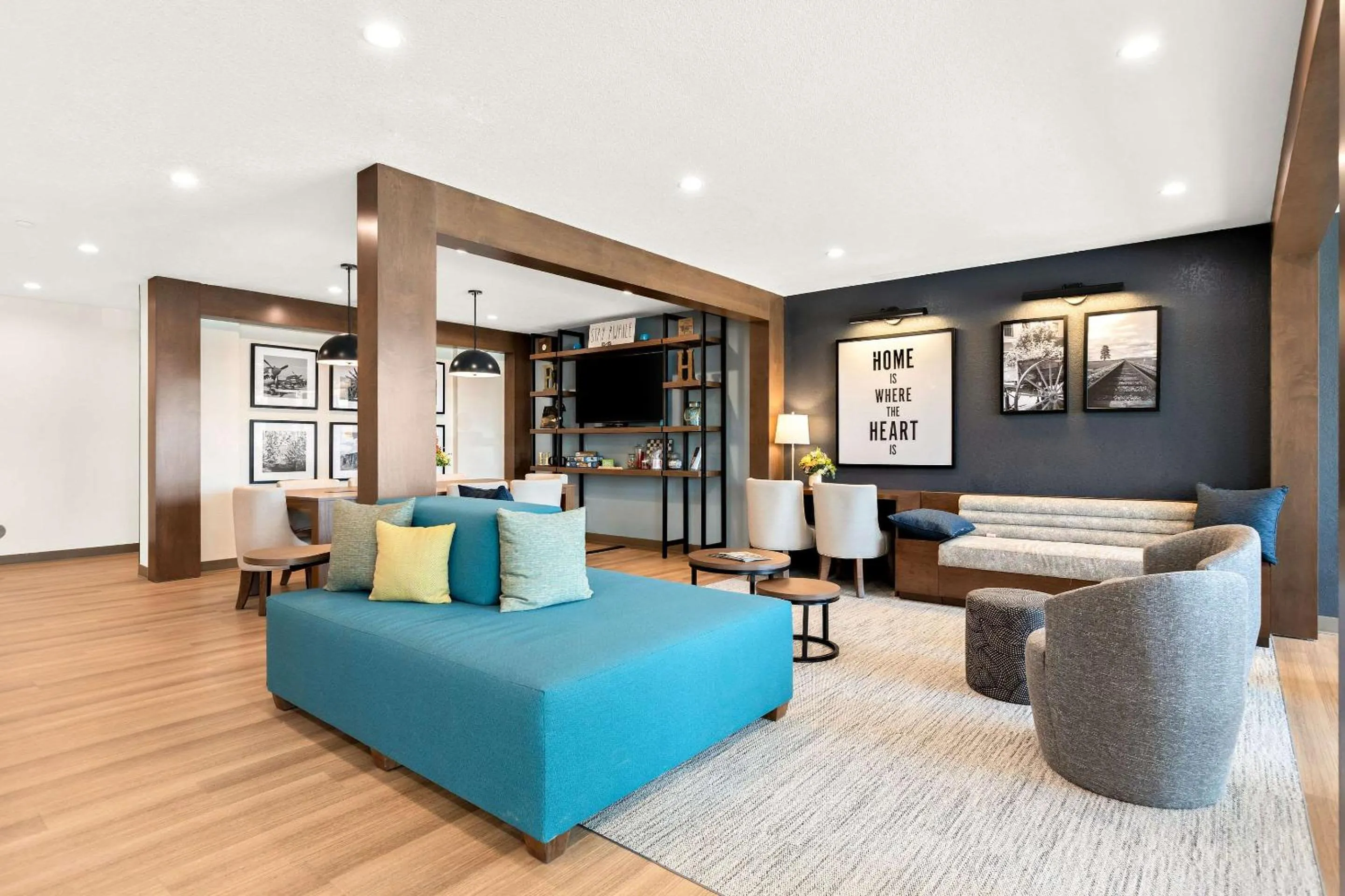 Lobby or reception in Everhome Suites Nampa Boise