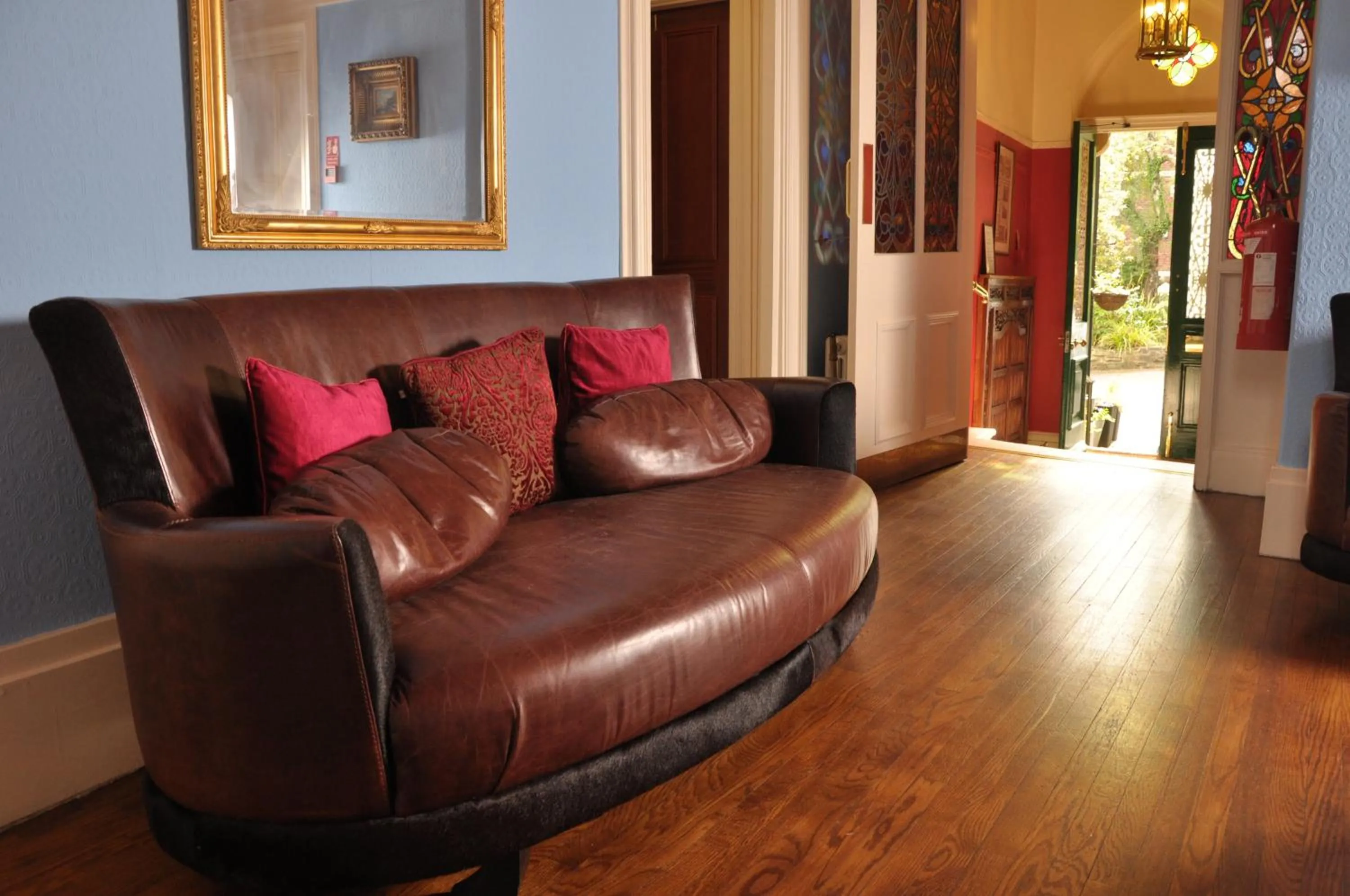 Property building in Farnley Tower Guesthouse