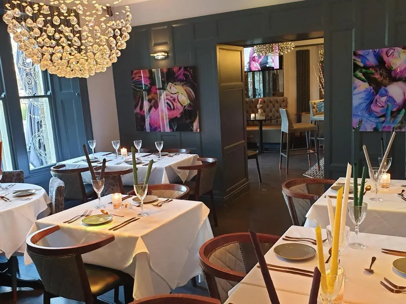 Restaurant/places to eat in Farnley Tower Guesthouse Restaurant/places to eat in Farnley Tower Guesthouse