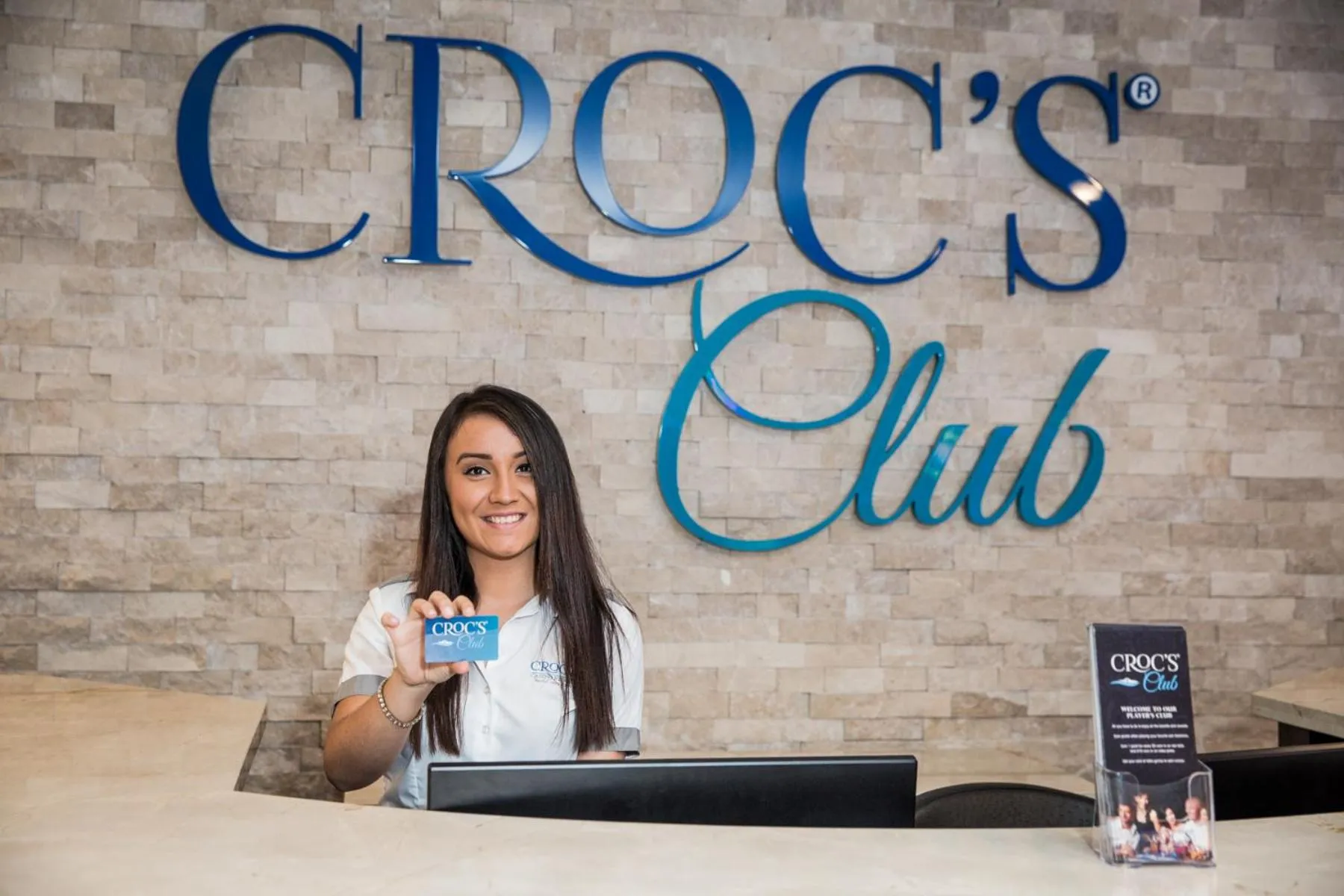 Staff in Crocs Resort & Casino