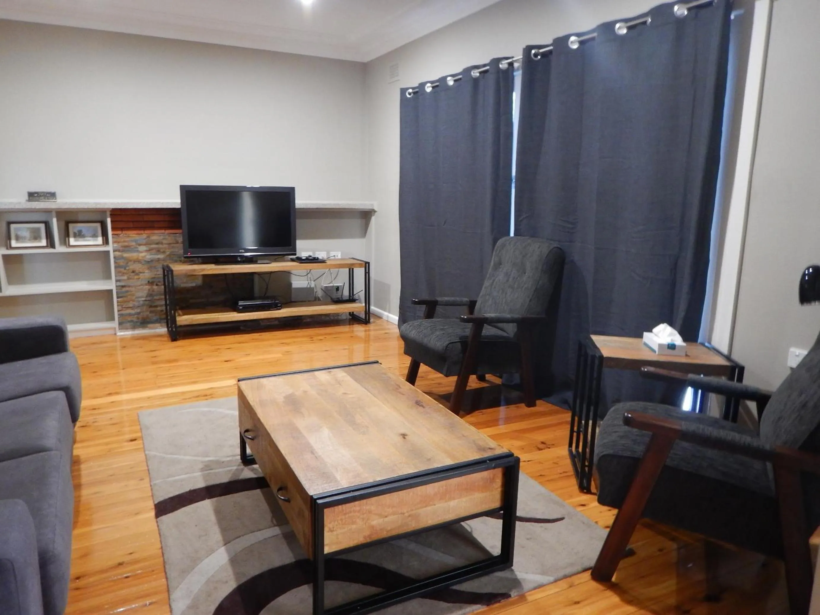 Living room in Manera Heights Apartments