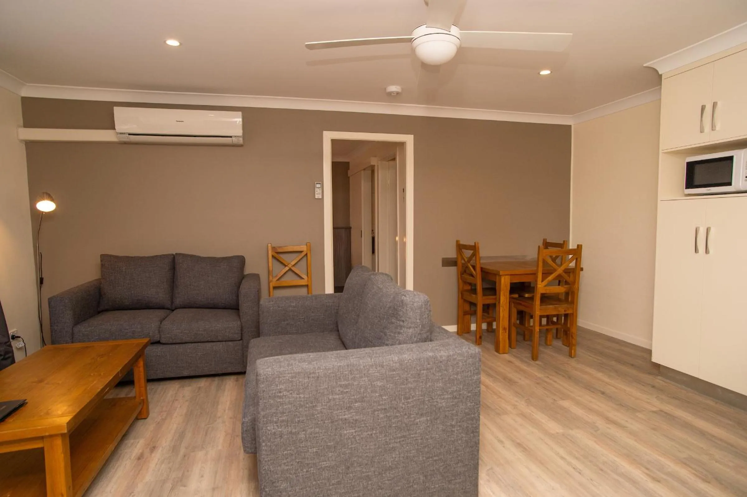 Living room in Manera Heights Apartments