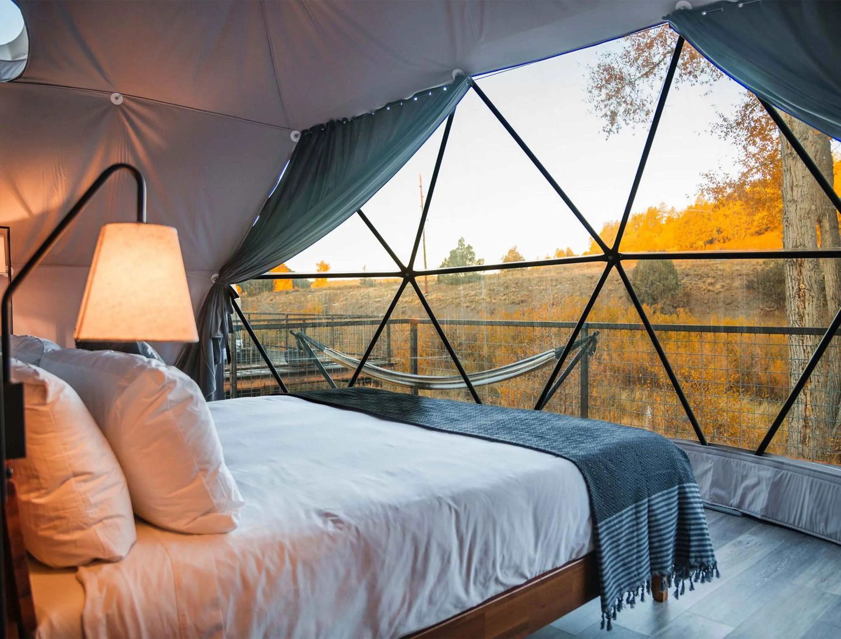Bed in Pagosa River Domes