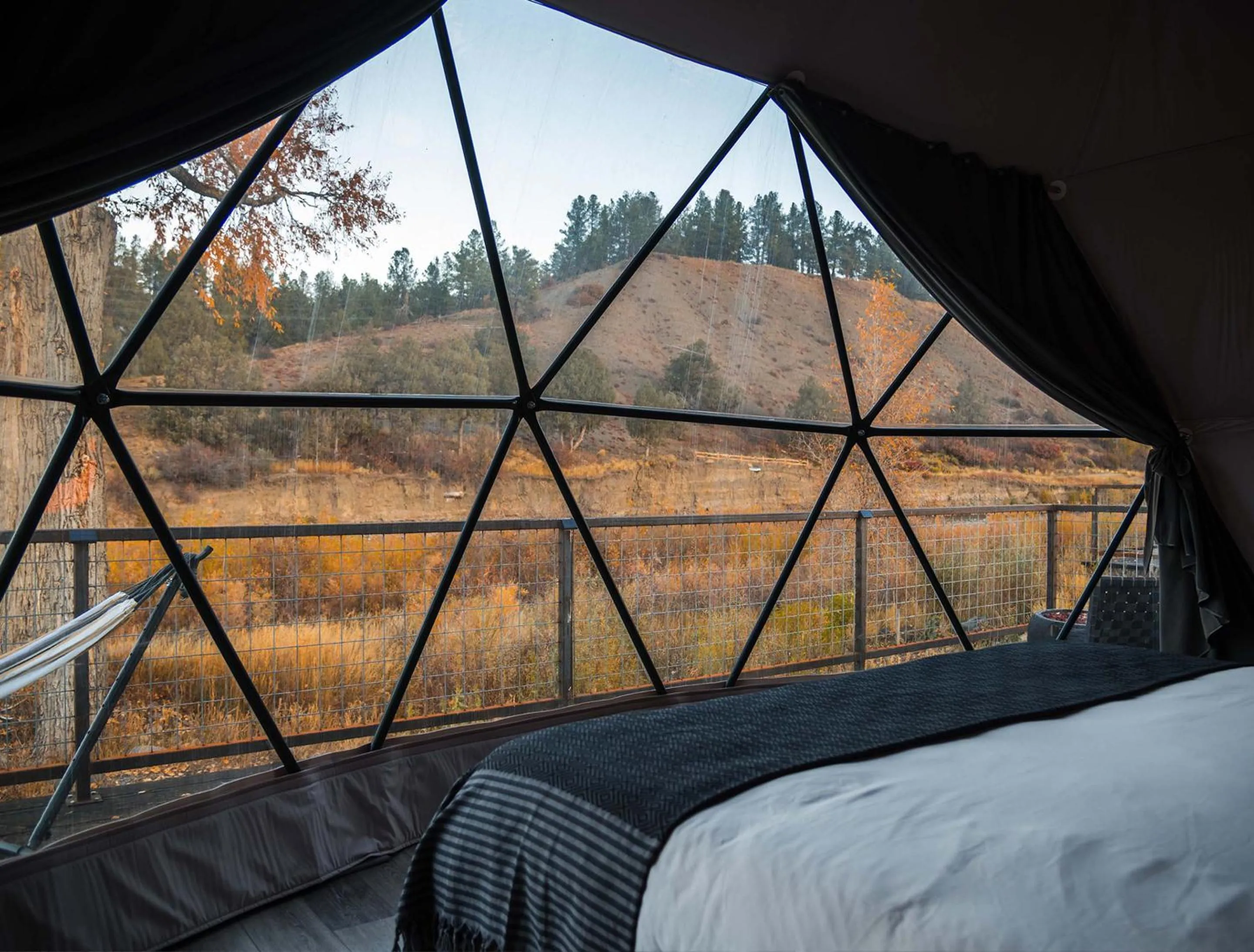 Bed in Pagosa River Domes