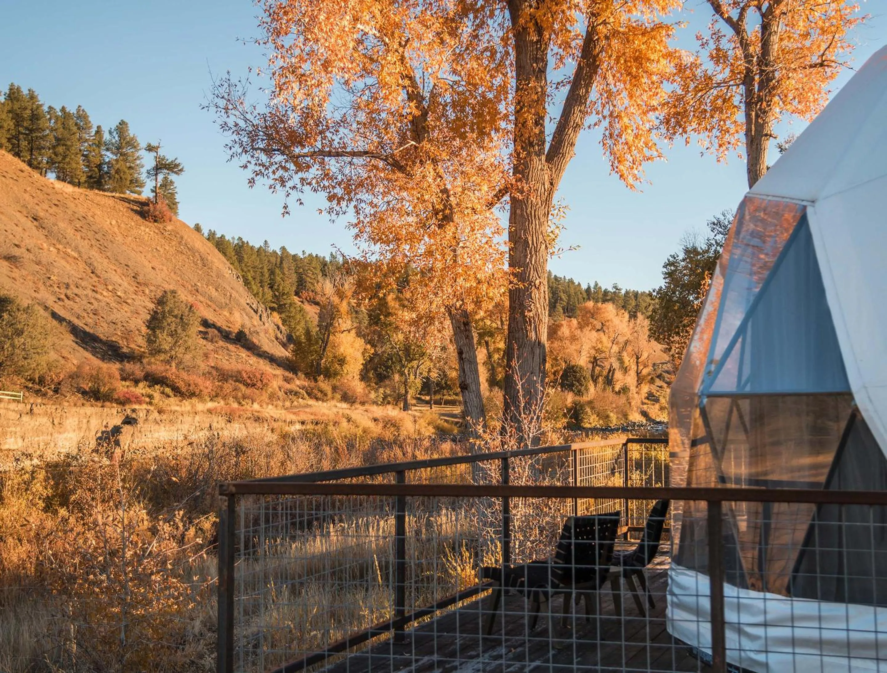Mountain view in Pagosa River Domes