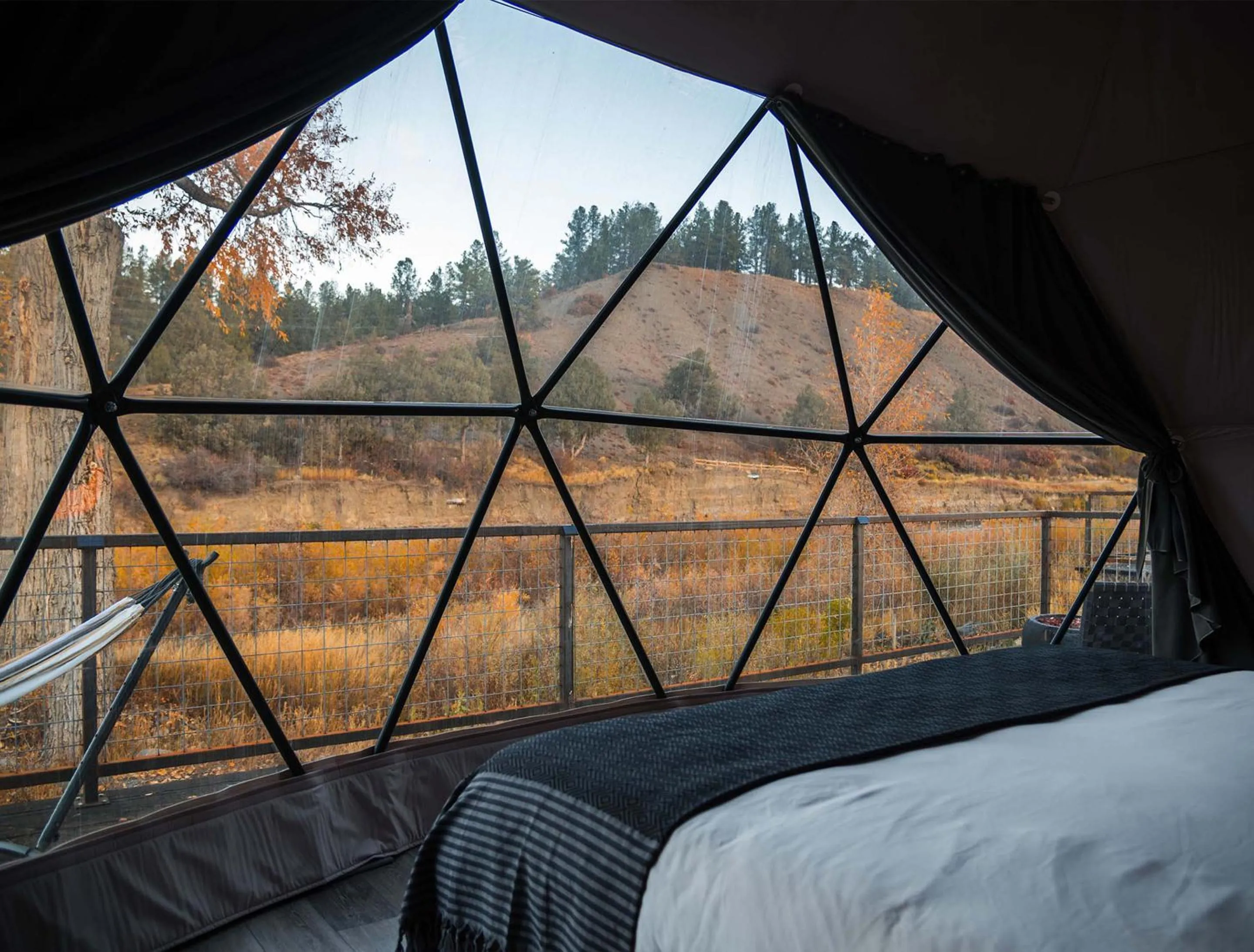 Bed in Pagosa River Domes