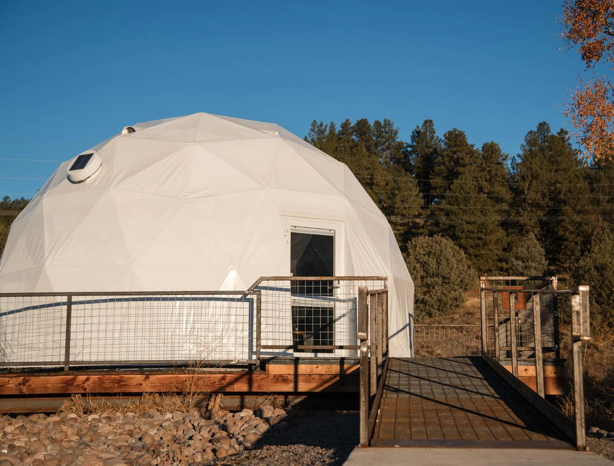 Property building in Pagosa River Domes