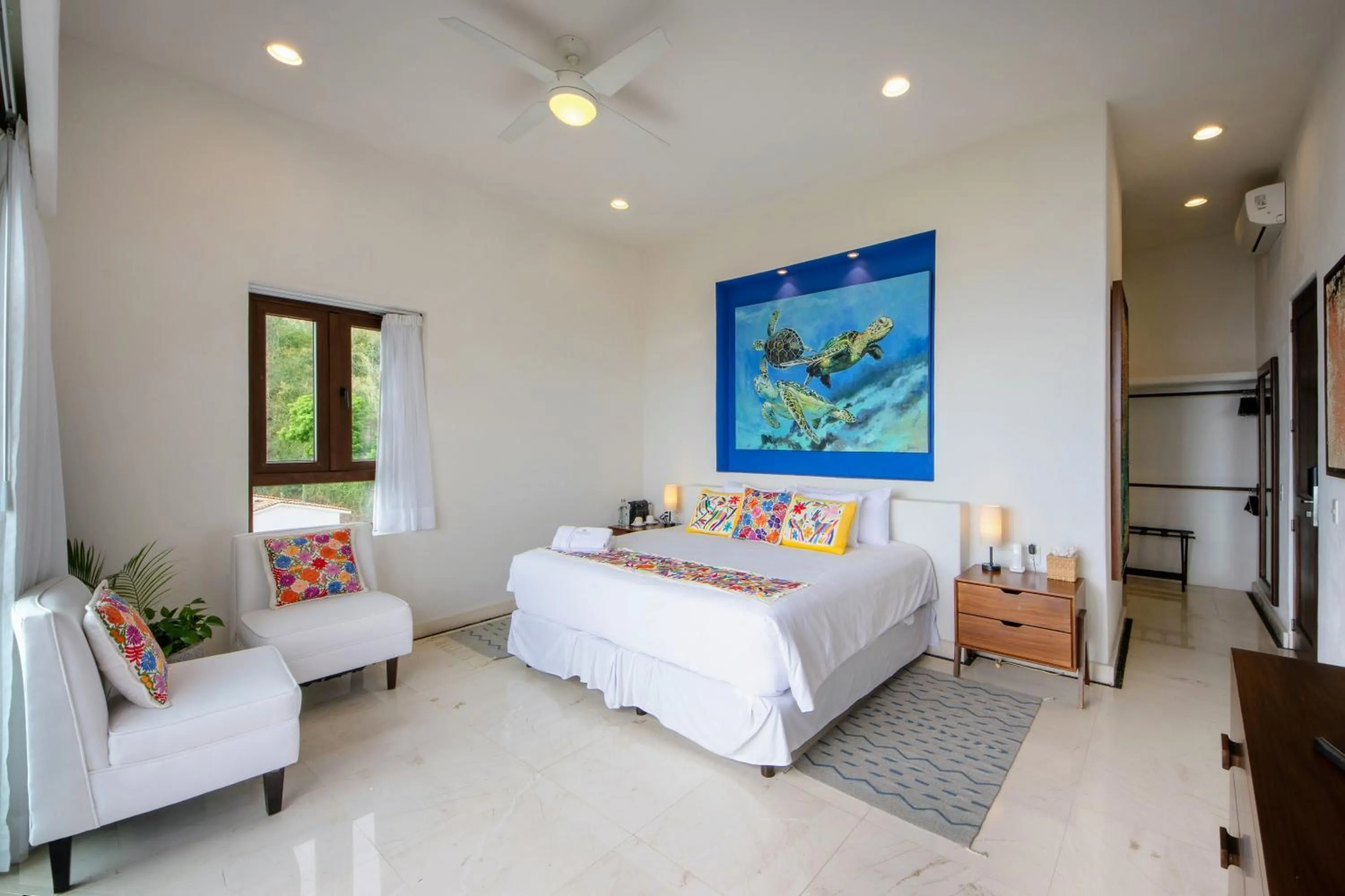 Bedroom, Bed in Villa Divina Luxury Boutique - Adults Only