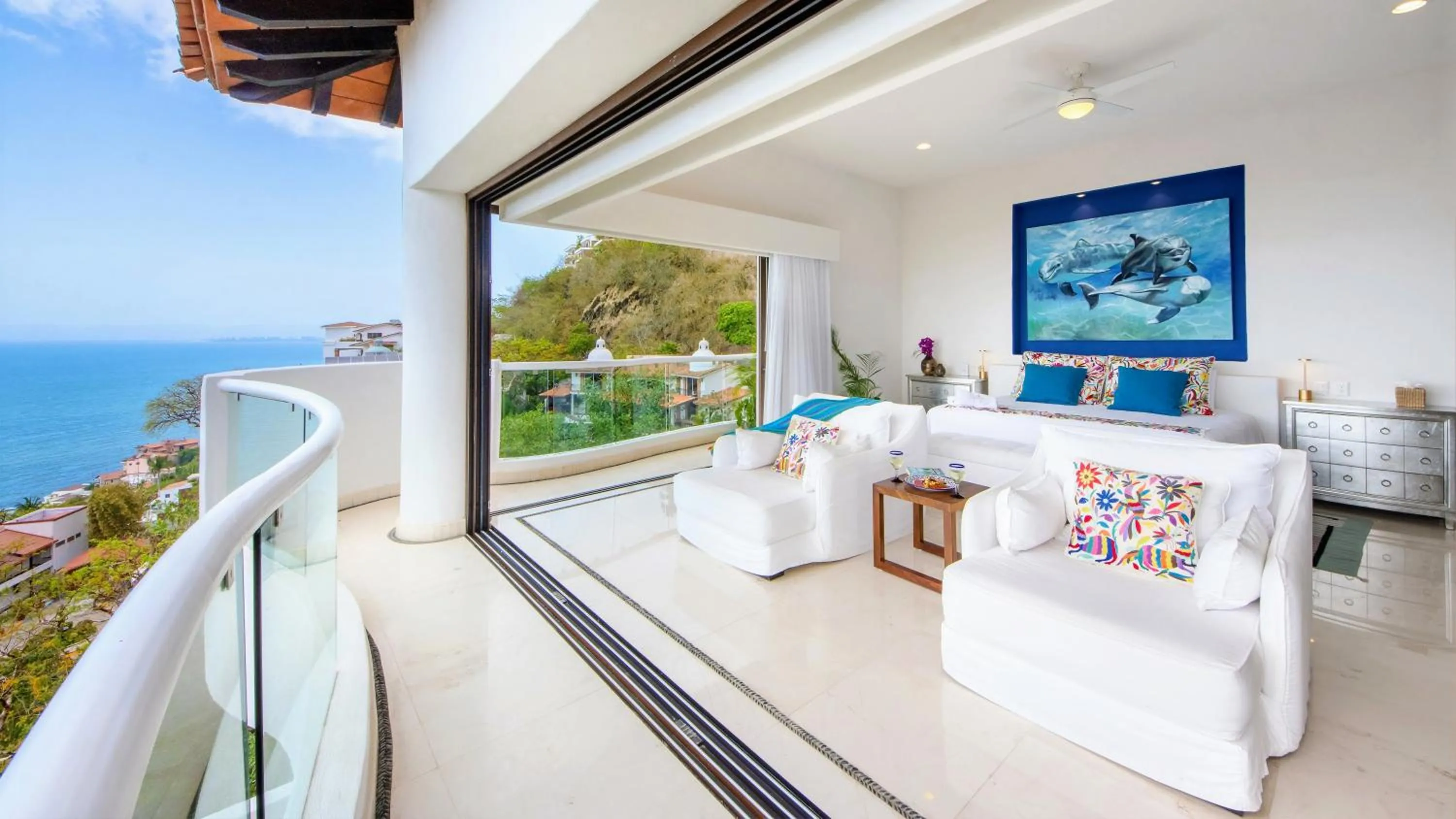 Sea view in Villa Divina Luxury Boutique - Adults Only