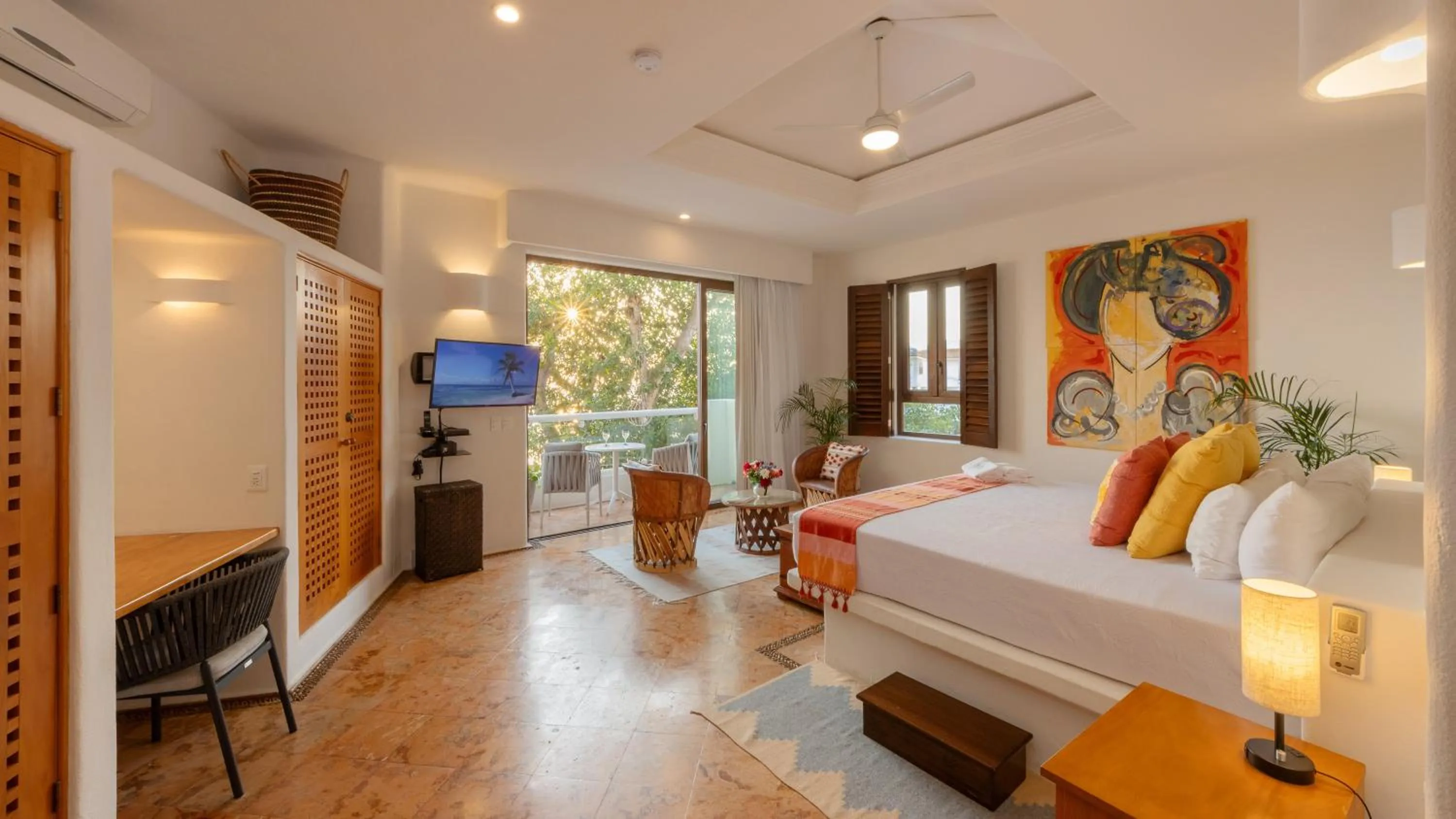 Bedroom, Bed in Villa Divina Luxury Boutique - Adults Only