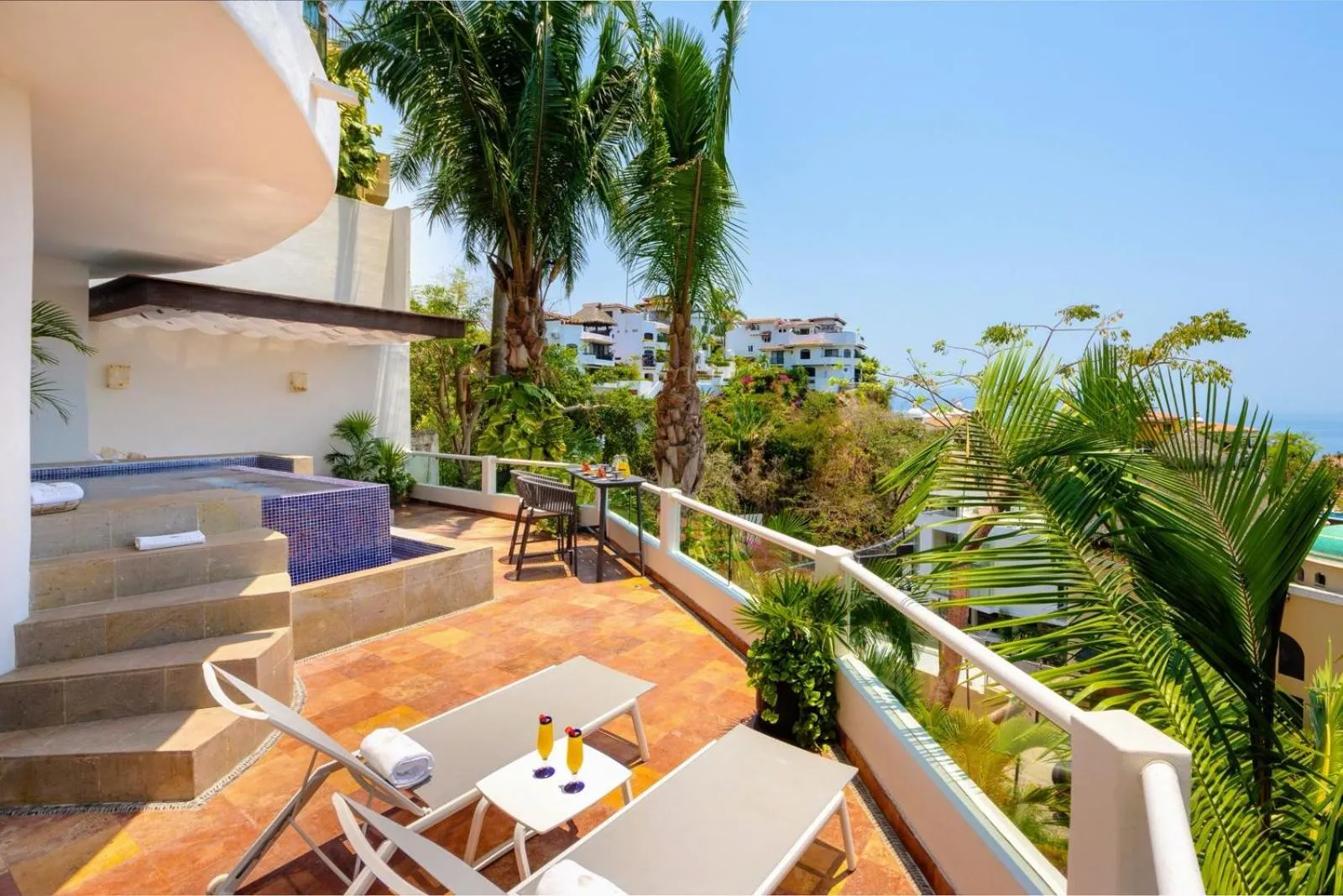 Garden view in Villa Divina Luxury Boutique - Adults Only