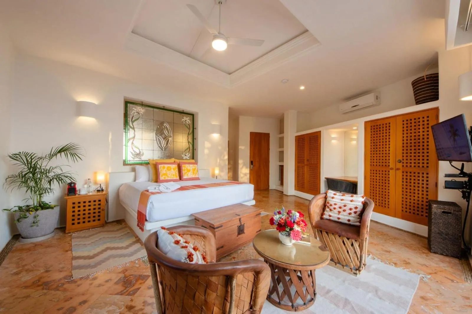 Bedroom, Bed in Villa Divina Luxury Boutique - Adults Only