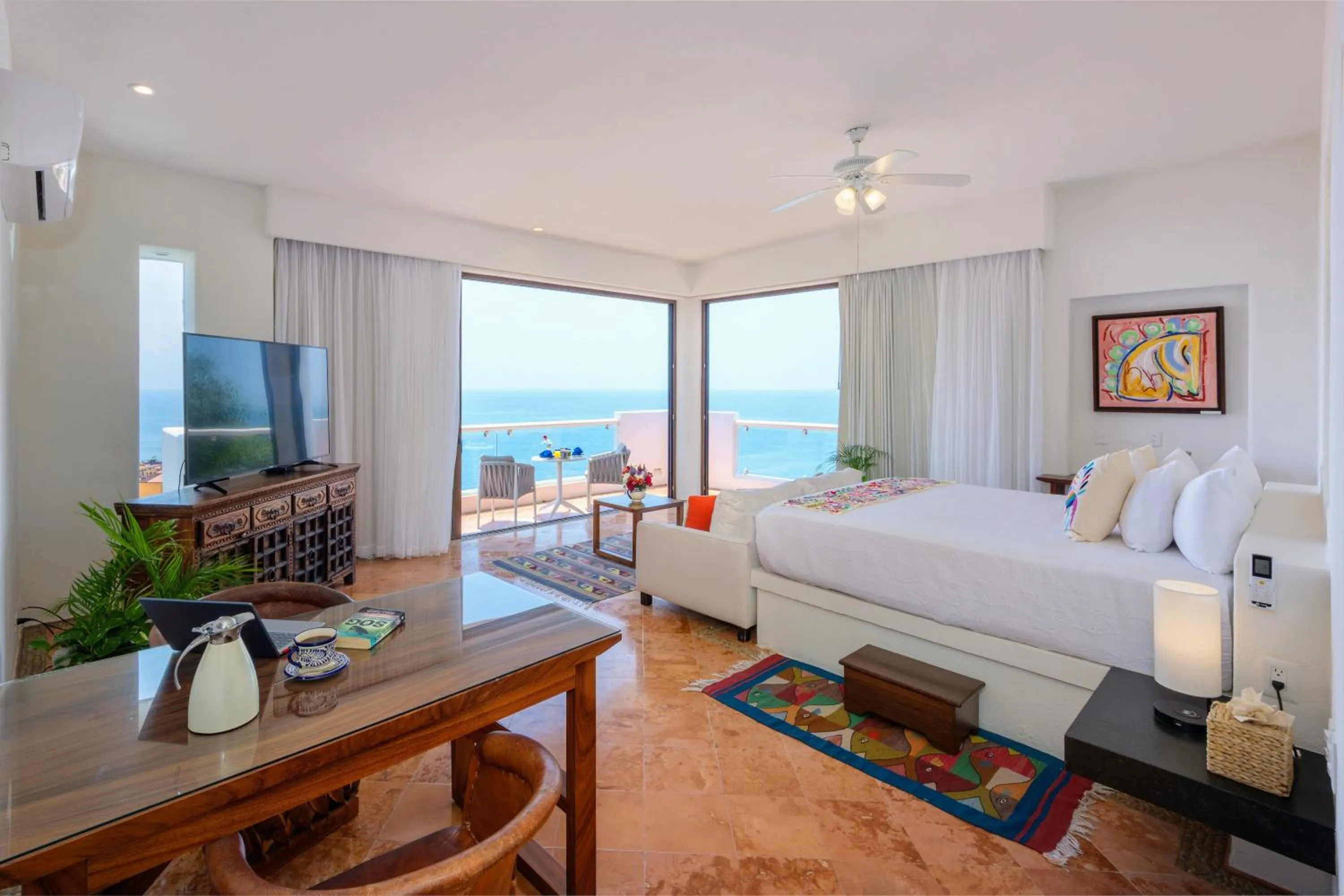 Bed in Villa Divina Luxury Boutique - Adults Only