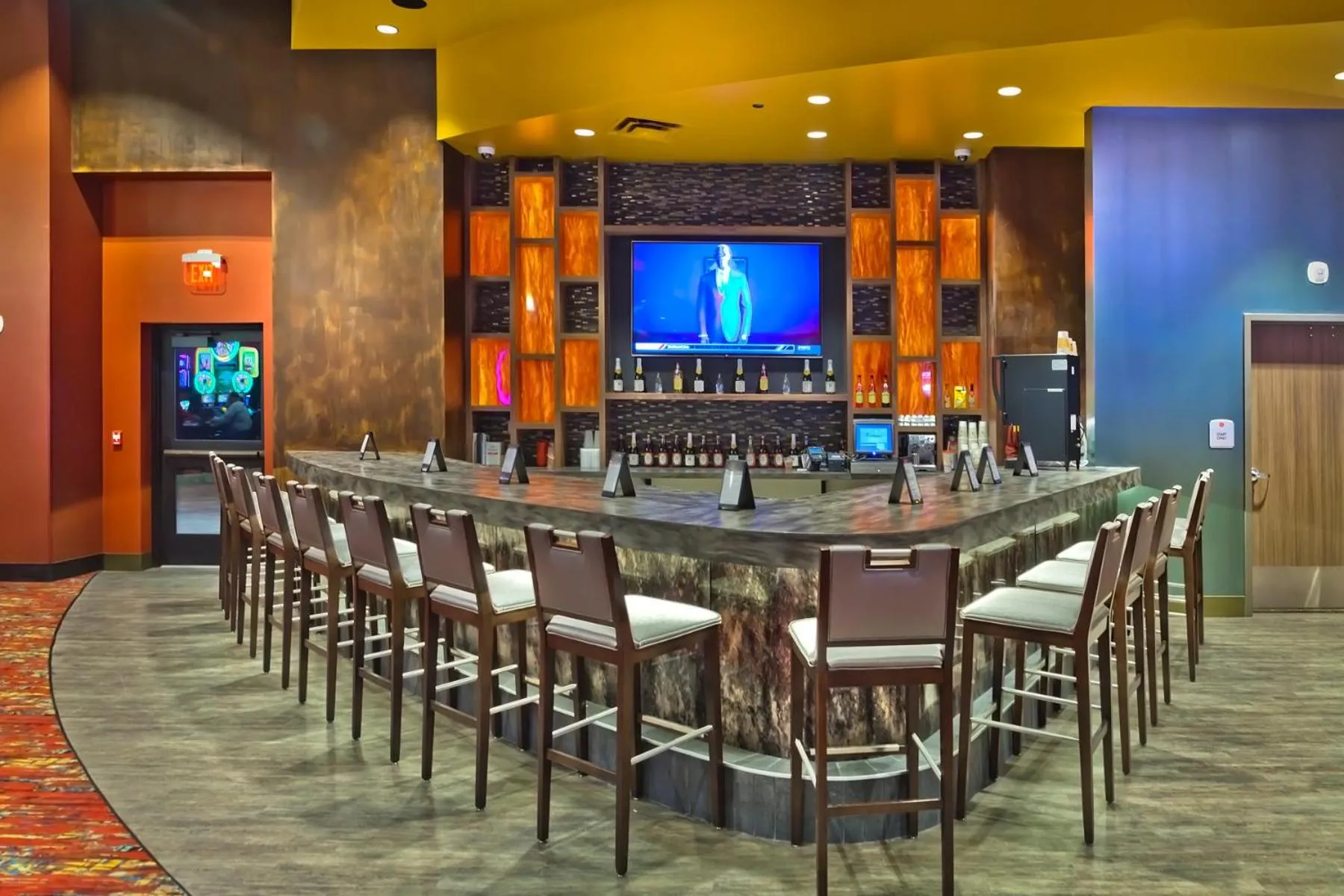 Communal lounge/ TV room in Shoshone Rose Casino & Hotel