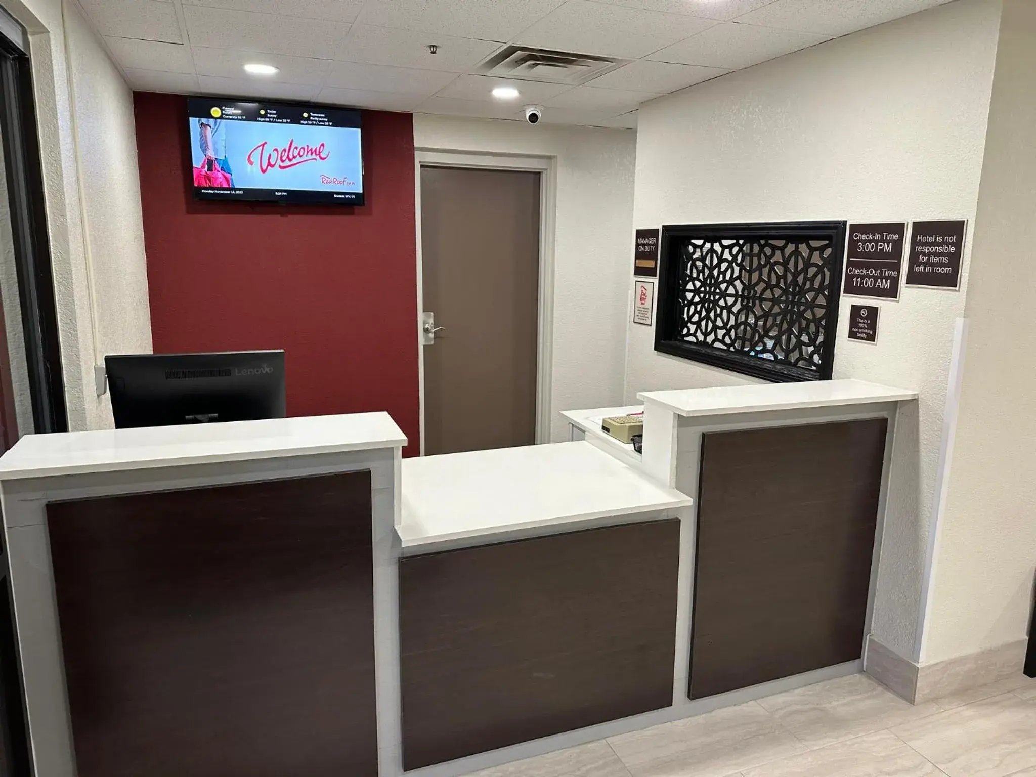 Lobby or reception in Red Roof Inn Charleston - Dunbar Lobby or reception in Red Roof Inn Charleston - Dunbar