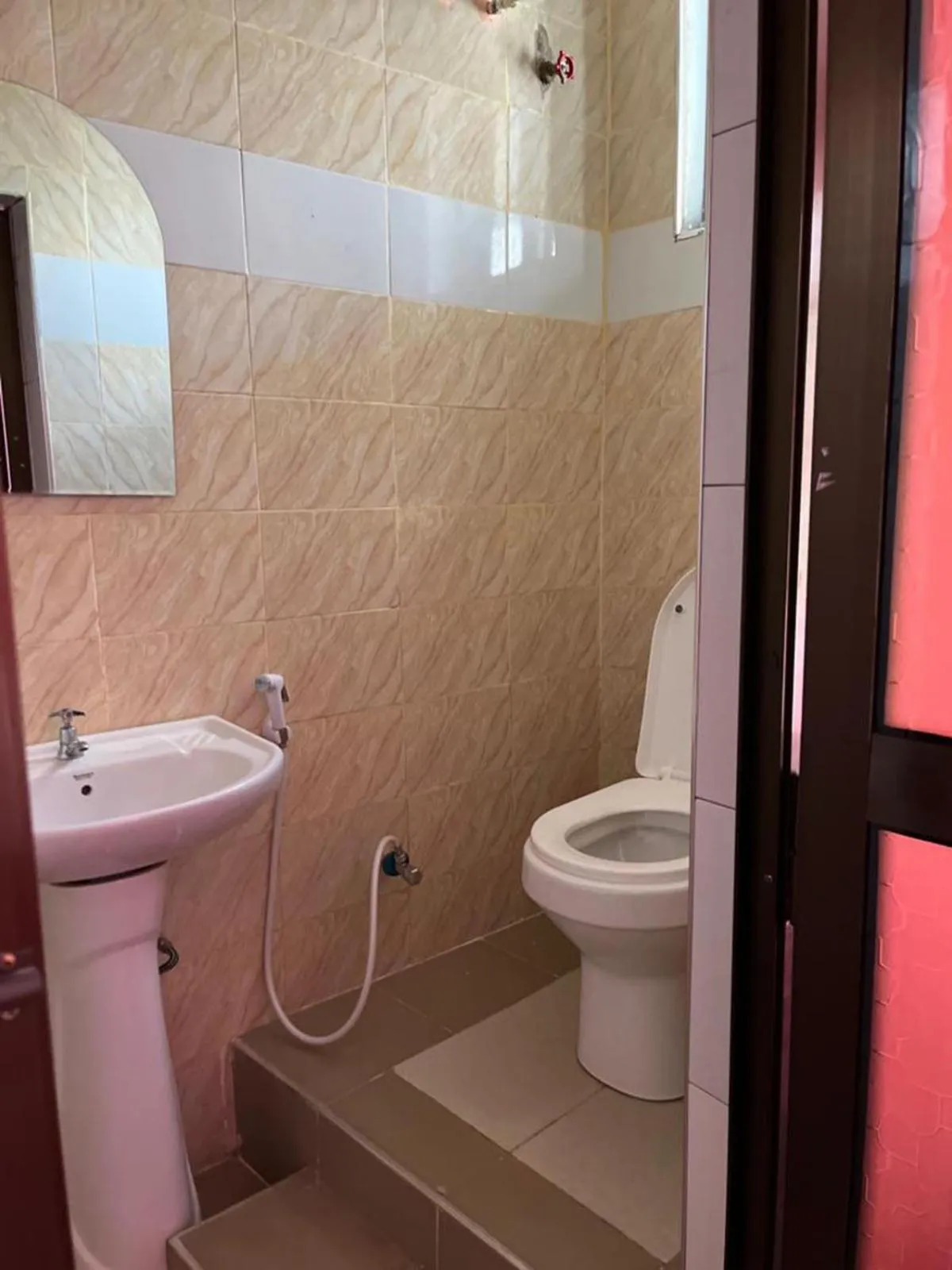 Toilet in Kilimanjaro Smiley Inn