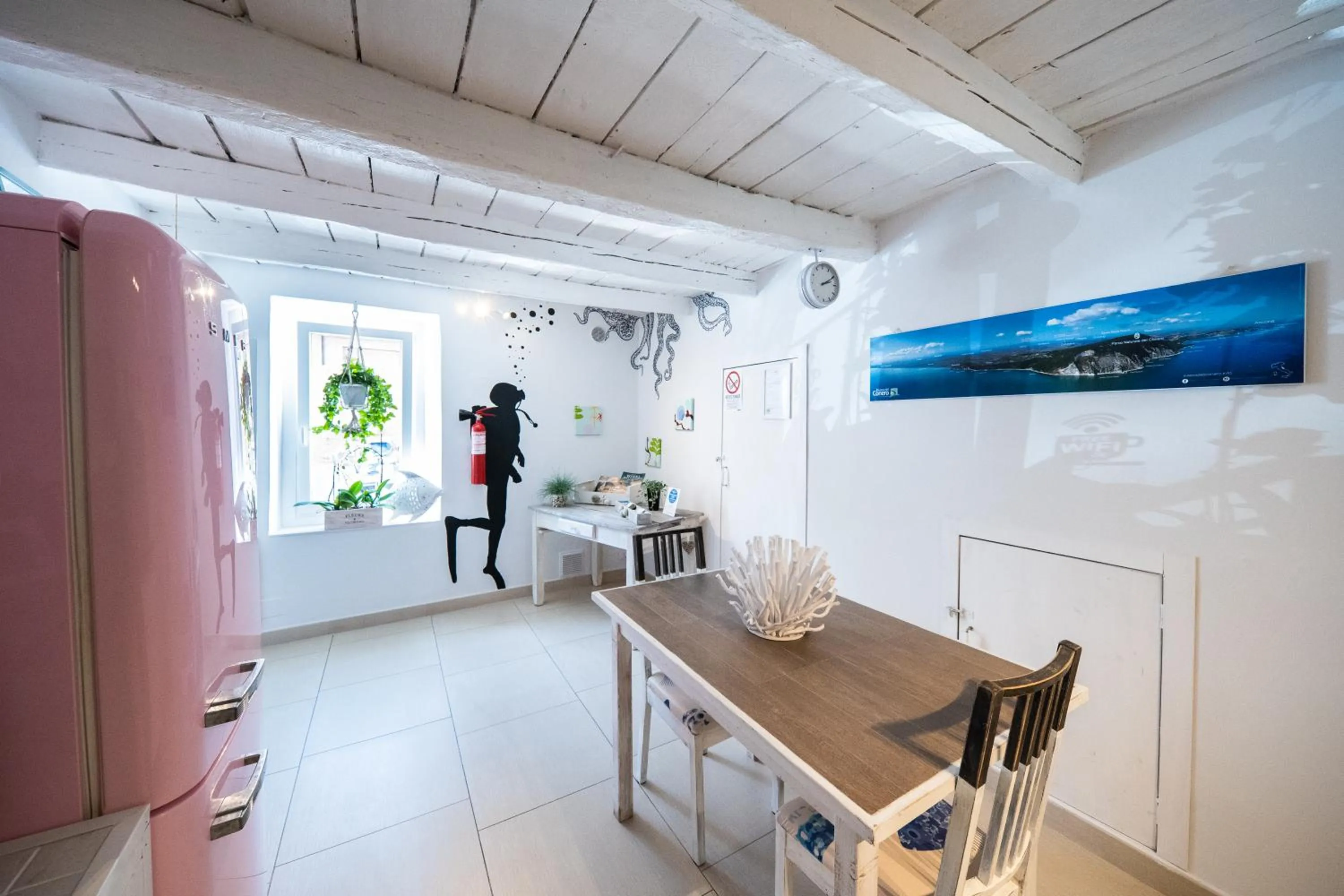 Lobby or reception in B&B A Portata di Mare