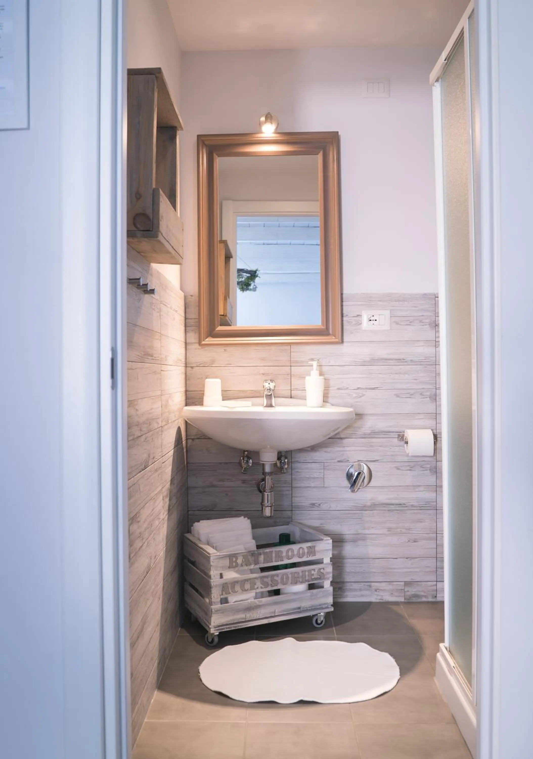 Bathroom in B&B A Portata di Mare