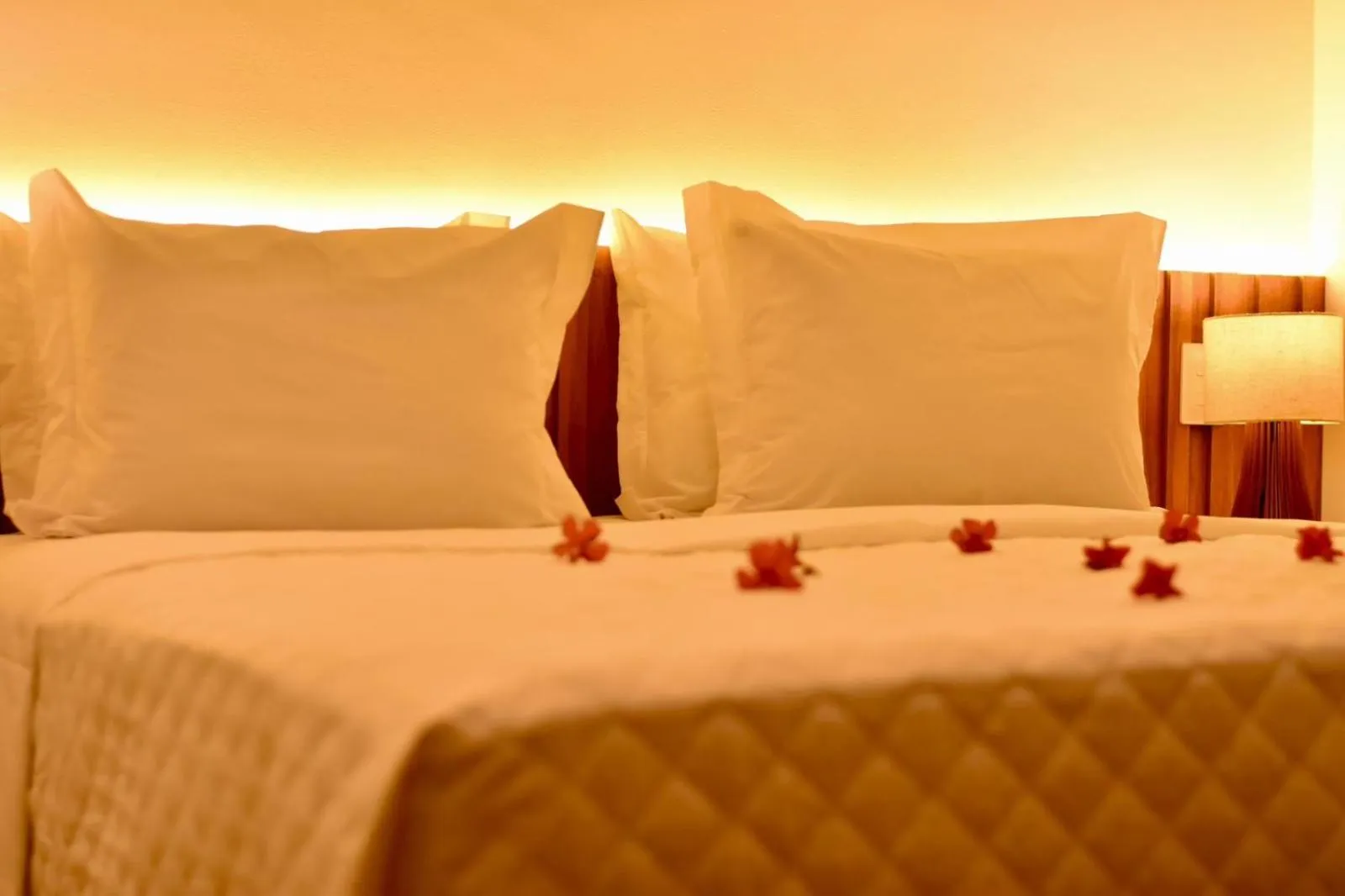 Bed in POUSADA AMAR NORONHA