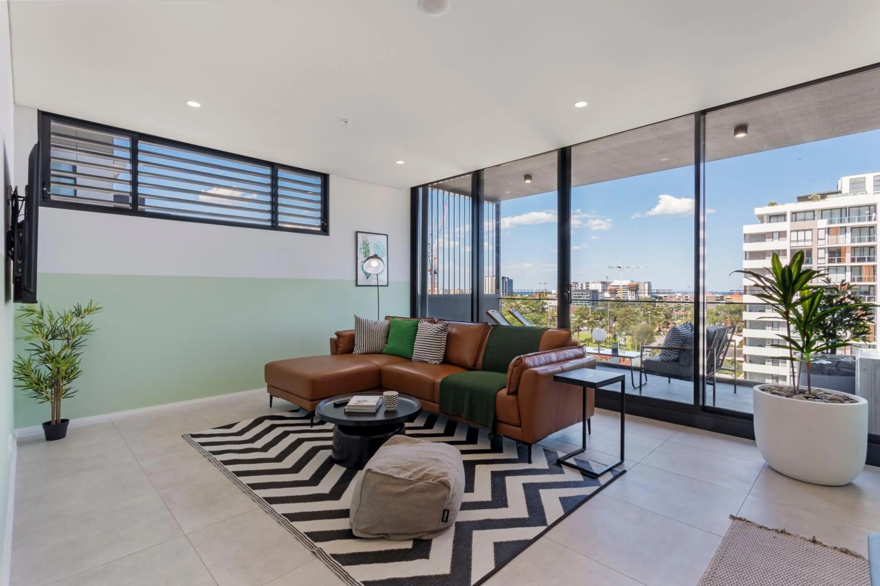 Living room in Stay Kula Wollongong