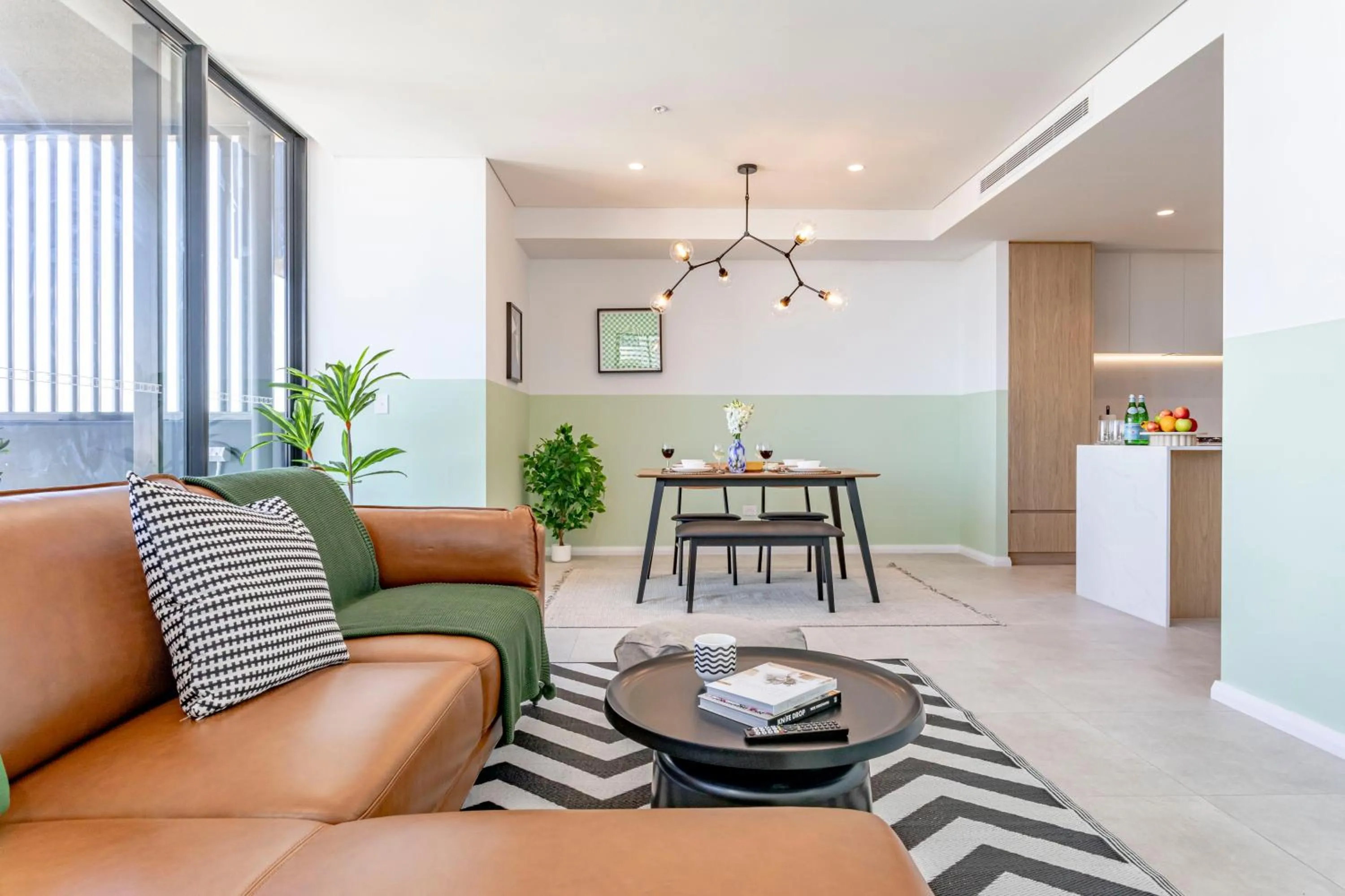 Living room in Stay Kula Wollongong