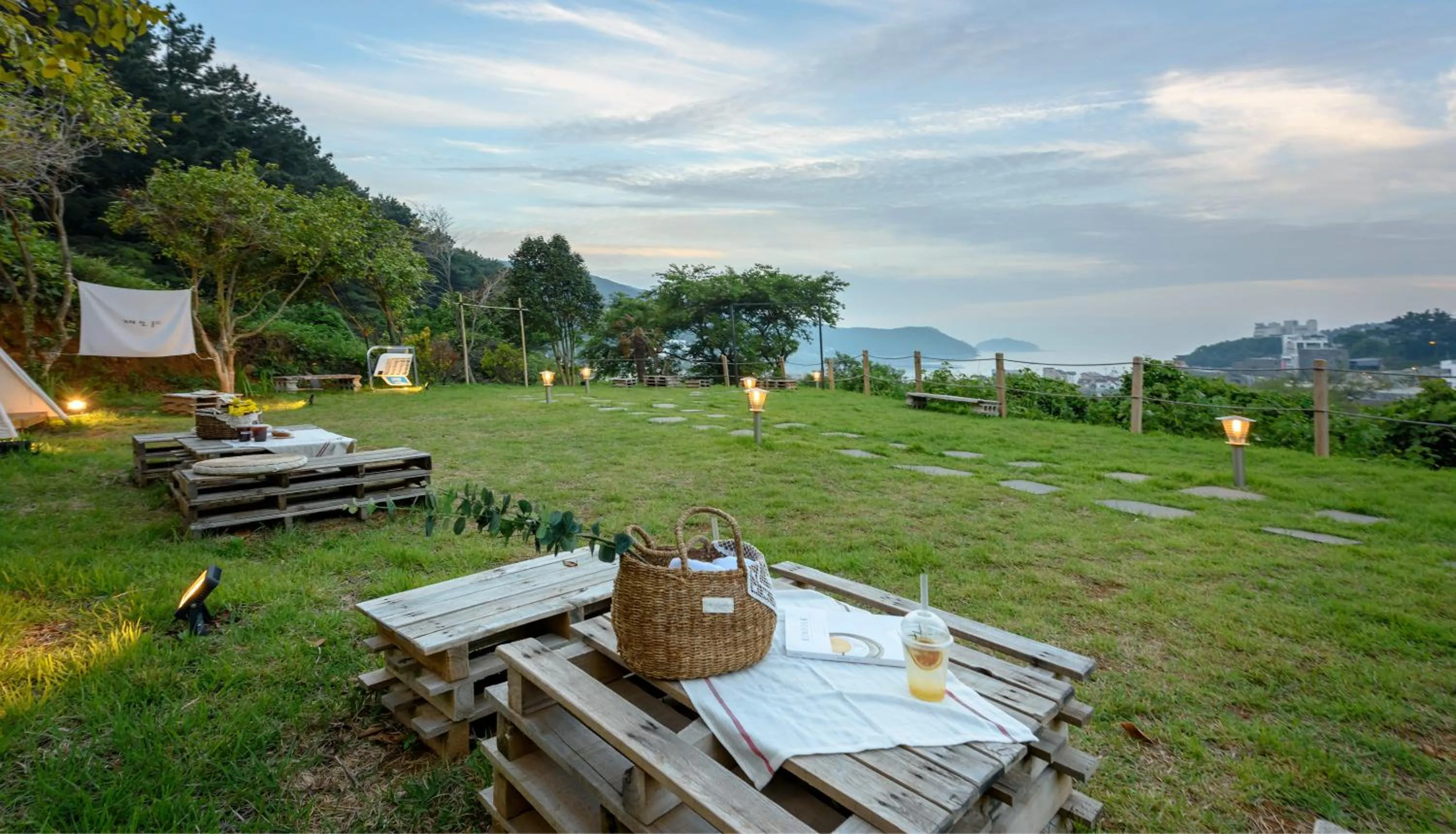 Natural landscape in Friemily Pool Villa & Hotel