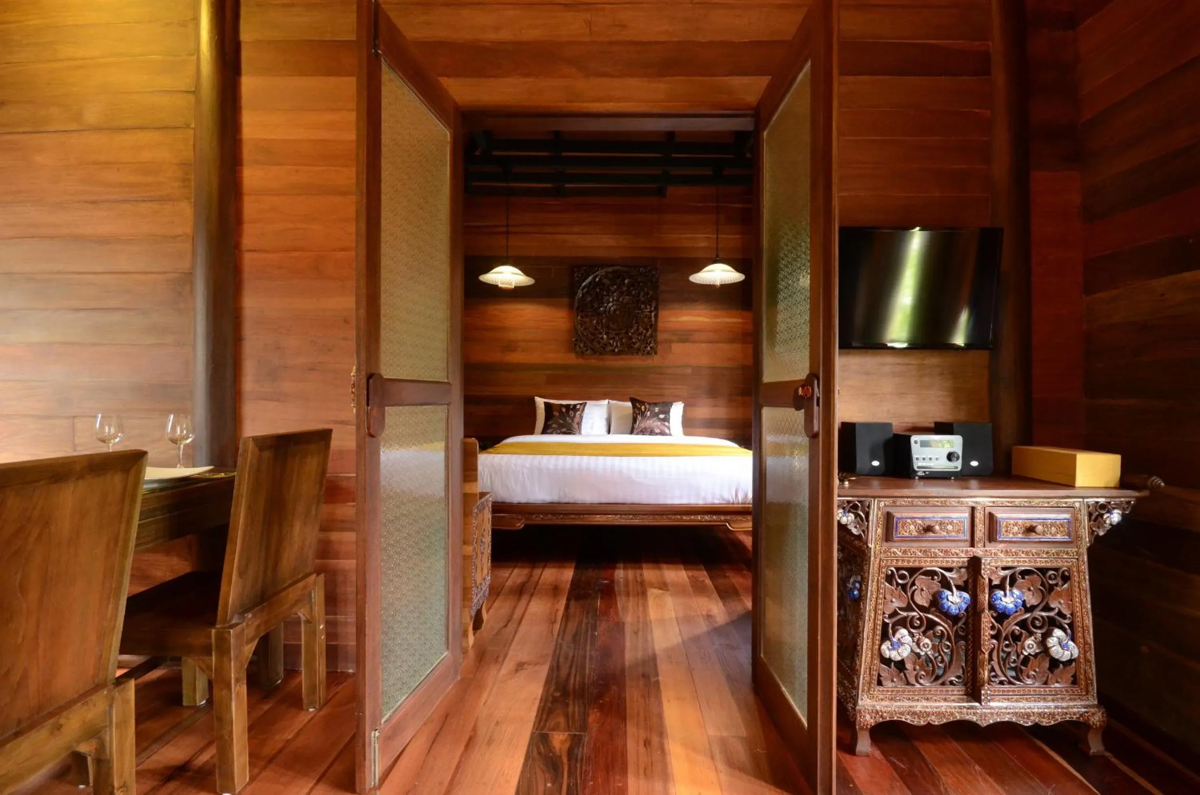 TV and multimedia in Ananta Thai Pool Villas Resort Phuket