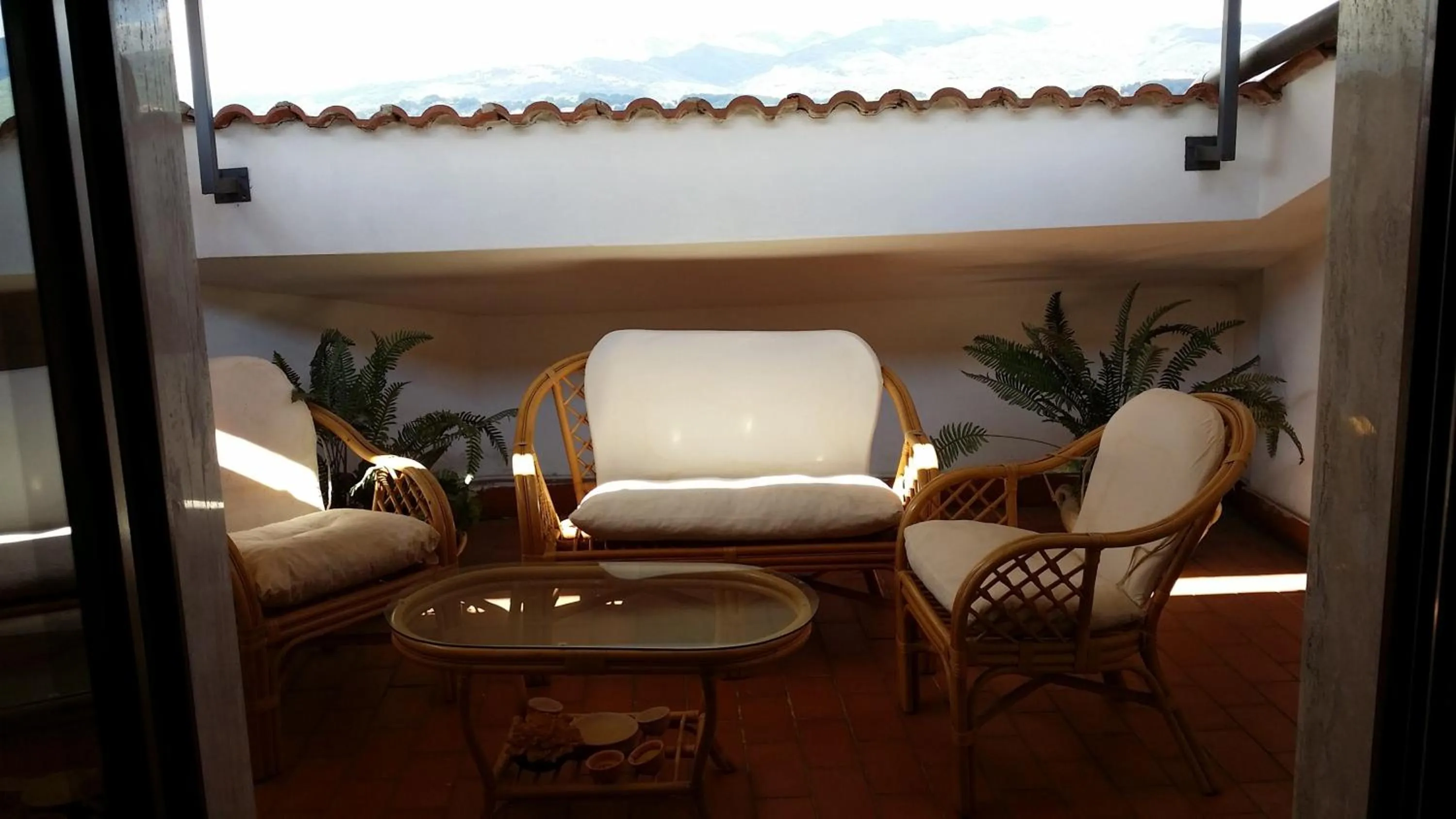 Balcony/Terrace in B&B il Tulipano