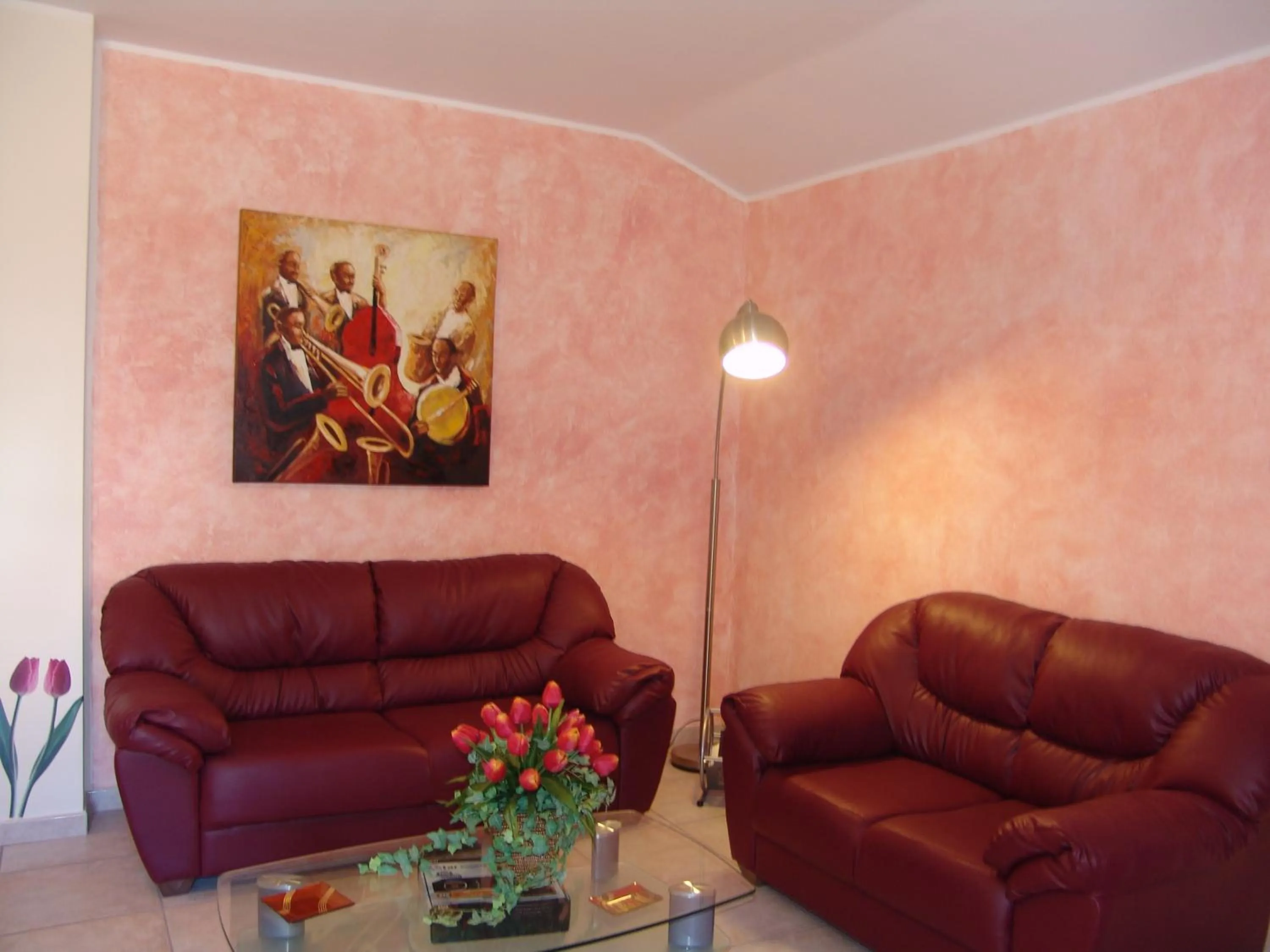 Seating area in B&B il Tulipano