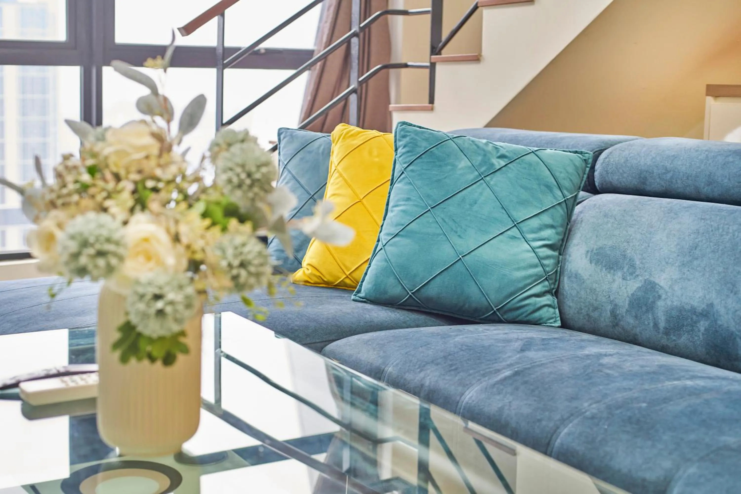 Living room in Arte Mont Kiara Free Parking, Kuala Lumpur