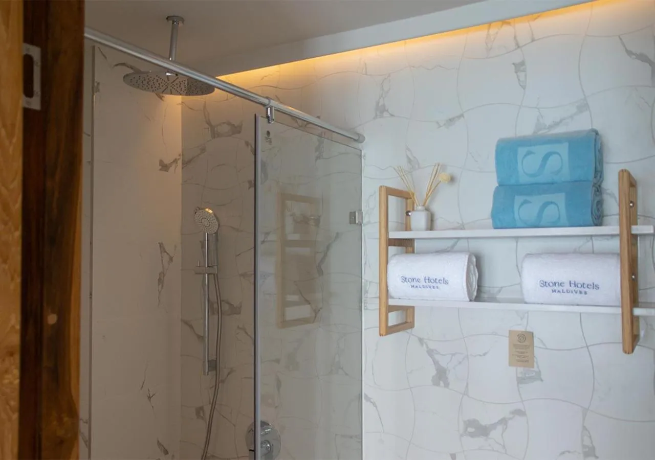 Bathroom in Stone Hotels Dhiffushi