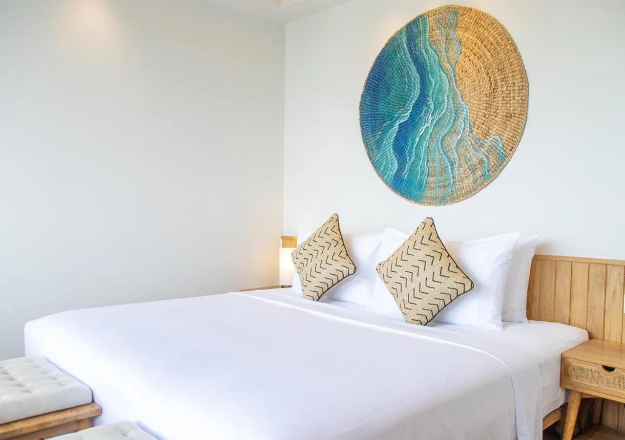 Bed in Stone Hotels Dhiffushi