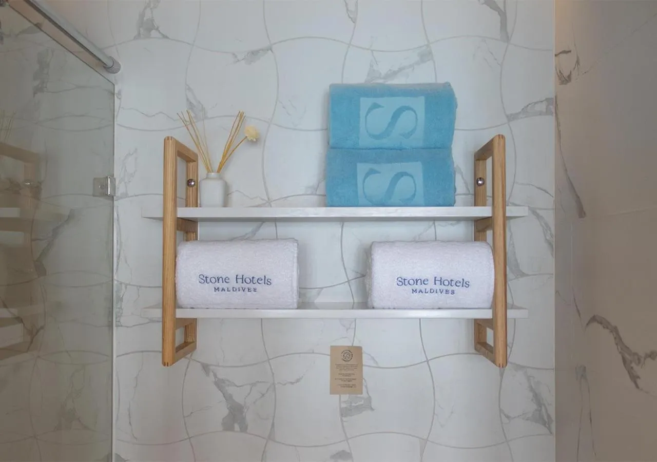 Bathroom in Stone Hotels Dhiffushi