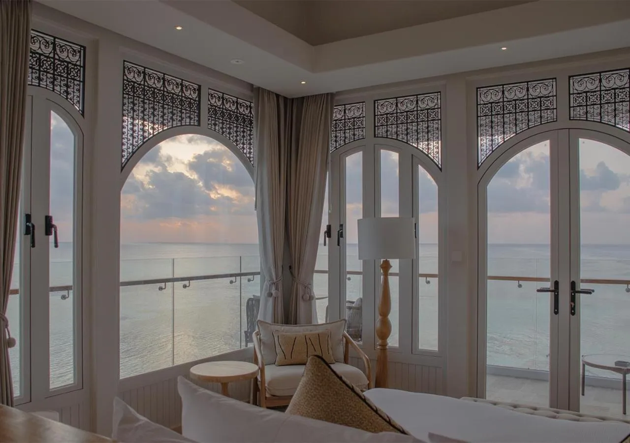 View (from property/room), Bed in Stone Hotels Dhiffushi