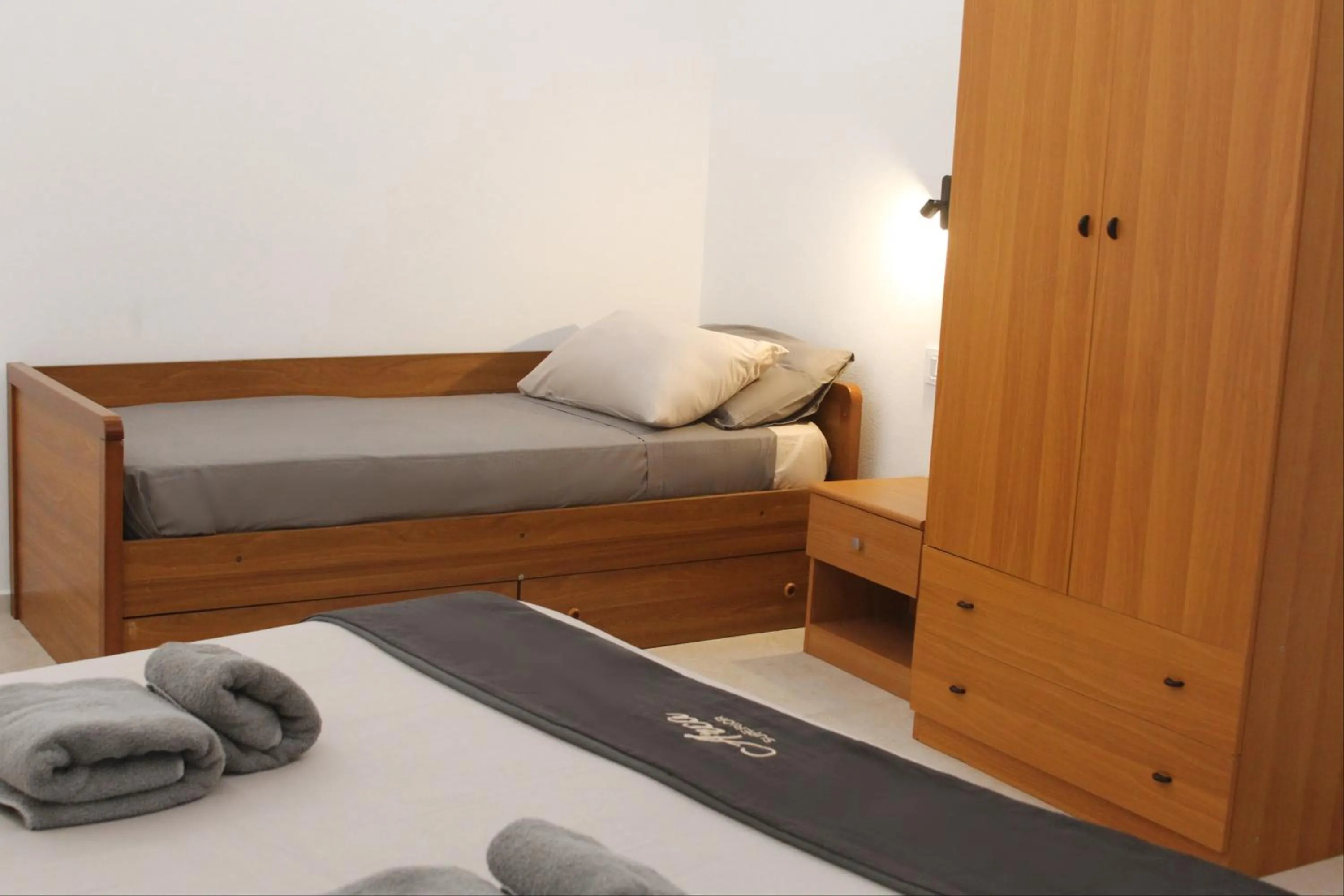 Bedroom, Bed in L' Arca Residence