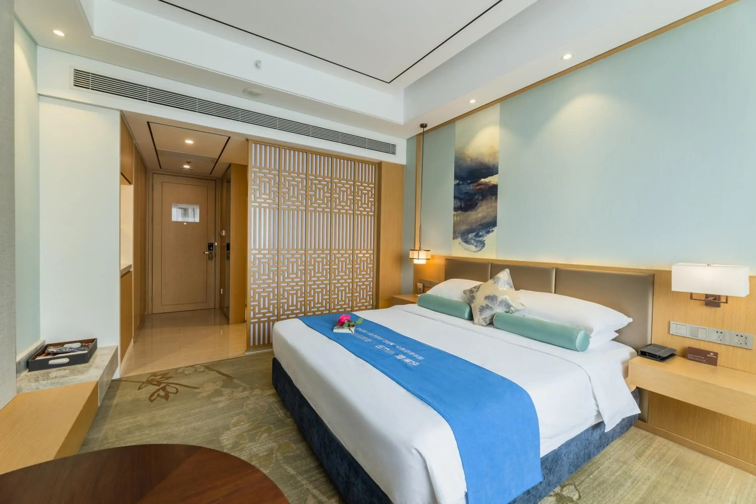 Bed in Century Runhua Hotel Bed in Century Runhua Hotel