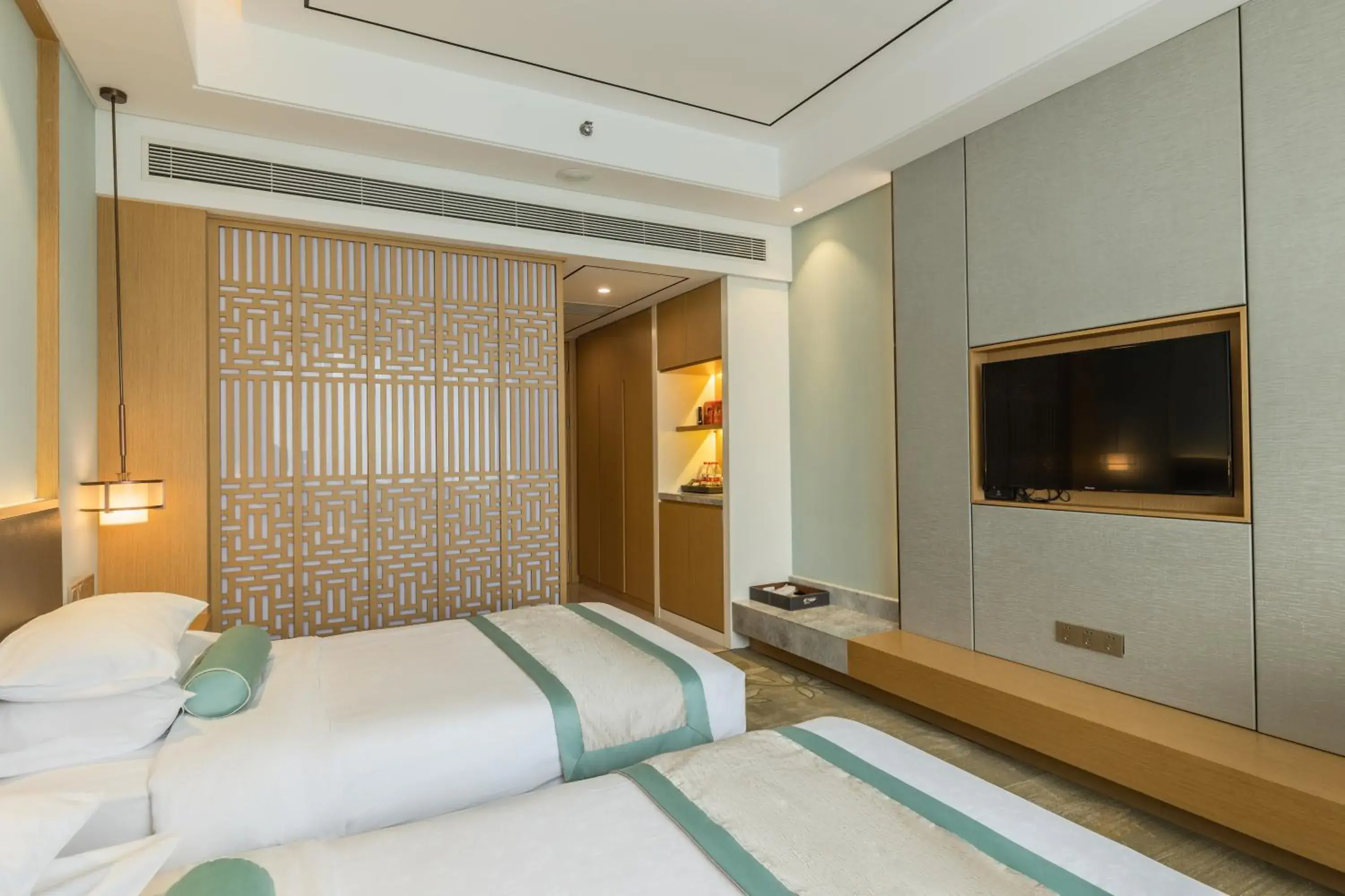 Bed in Century Runhua Hotel Bed in Century Runhua Hotel