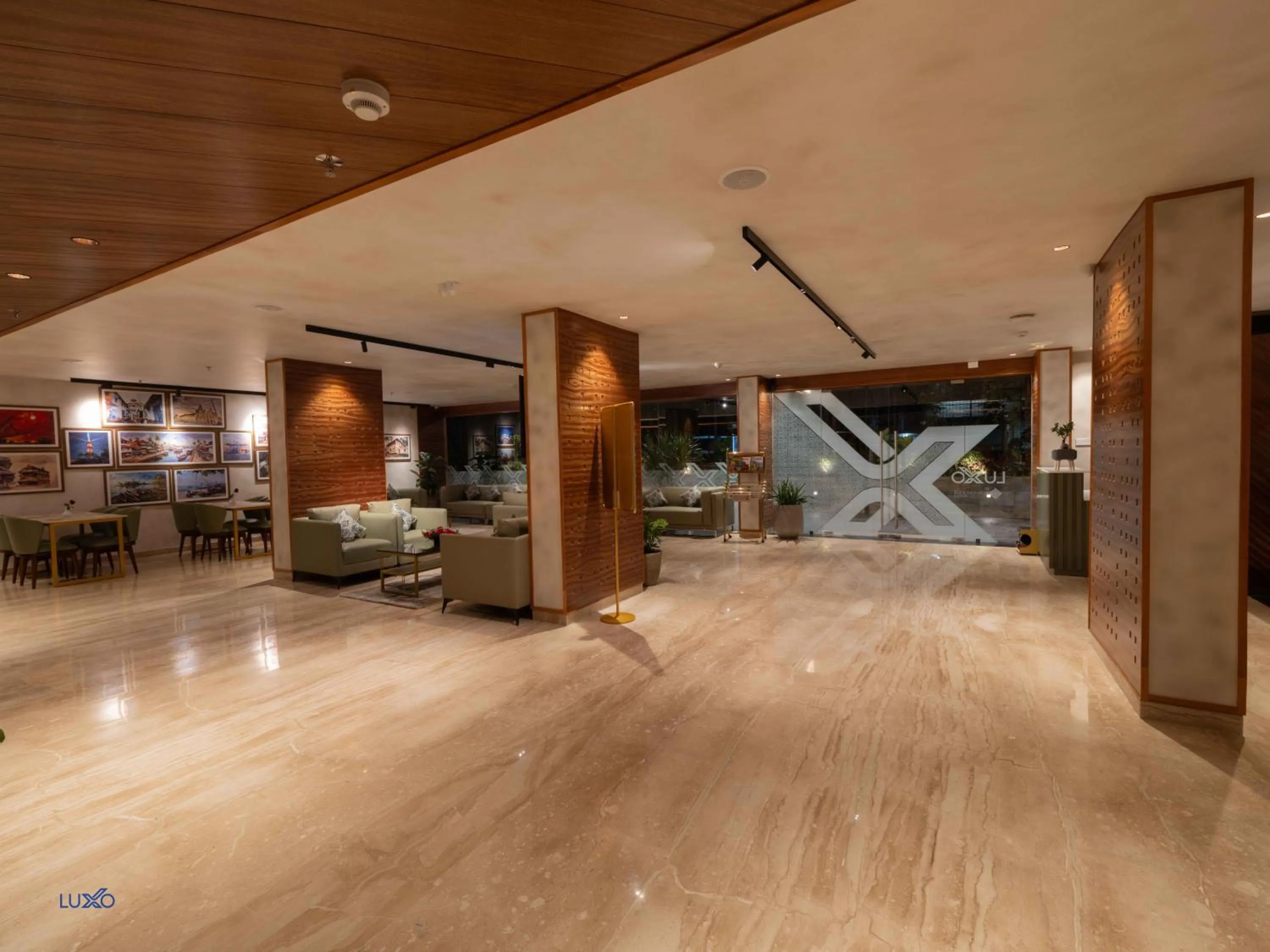 Lobby or reception in Luxo Kochi