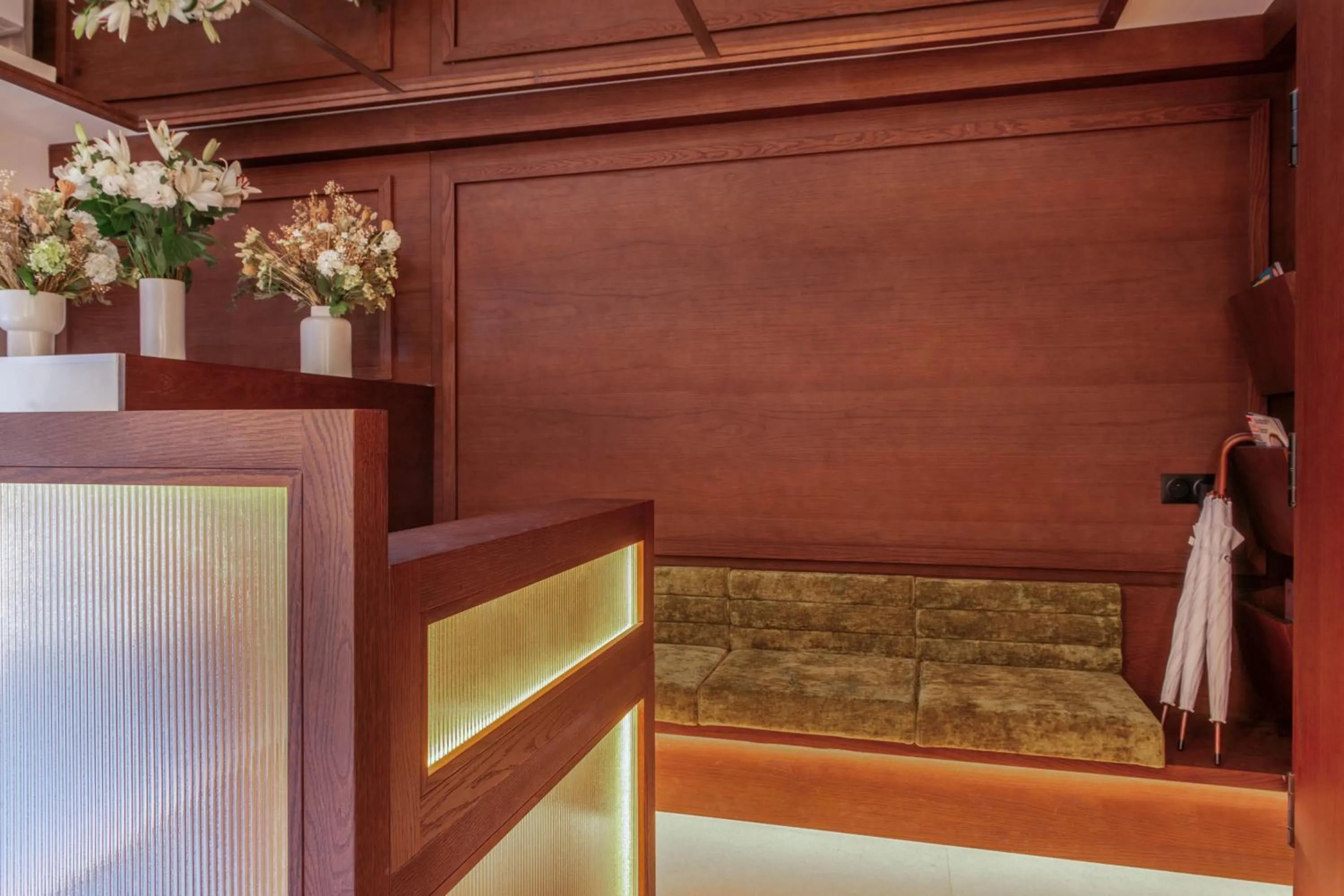 Lobby or reception in Le Lampika Hôtel