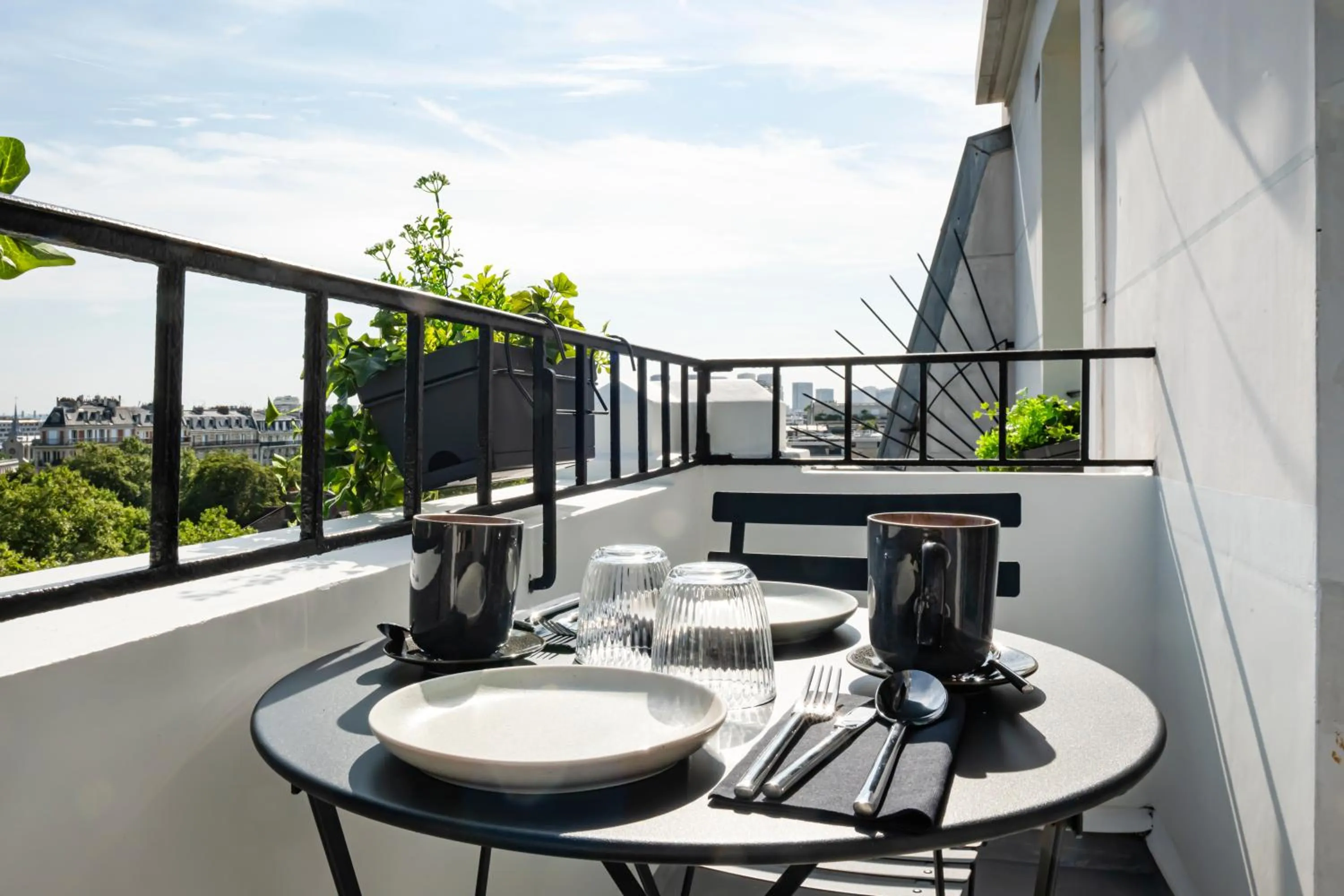 Balcony/Terrace in Le Lampika Hôtel