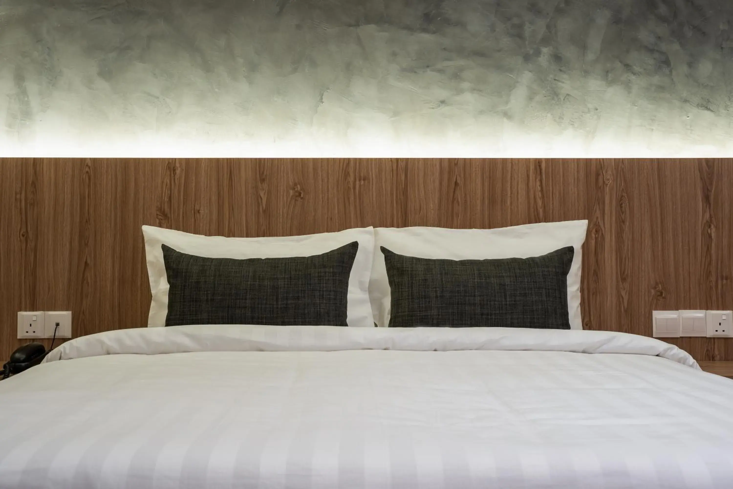 Bed in Blu Sentral Hotel Bed in Blu Sentral Hotel