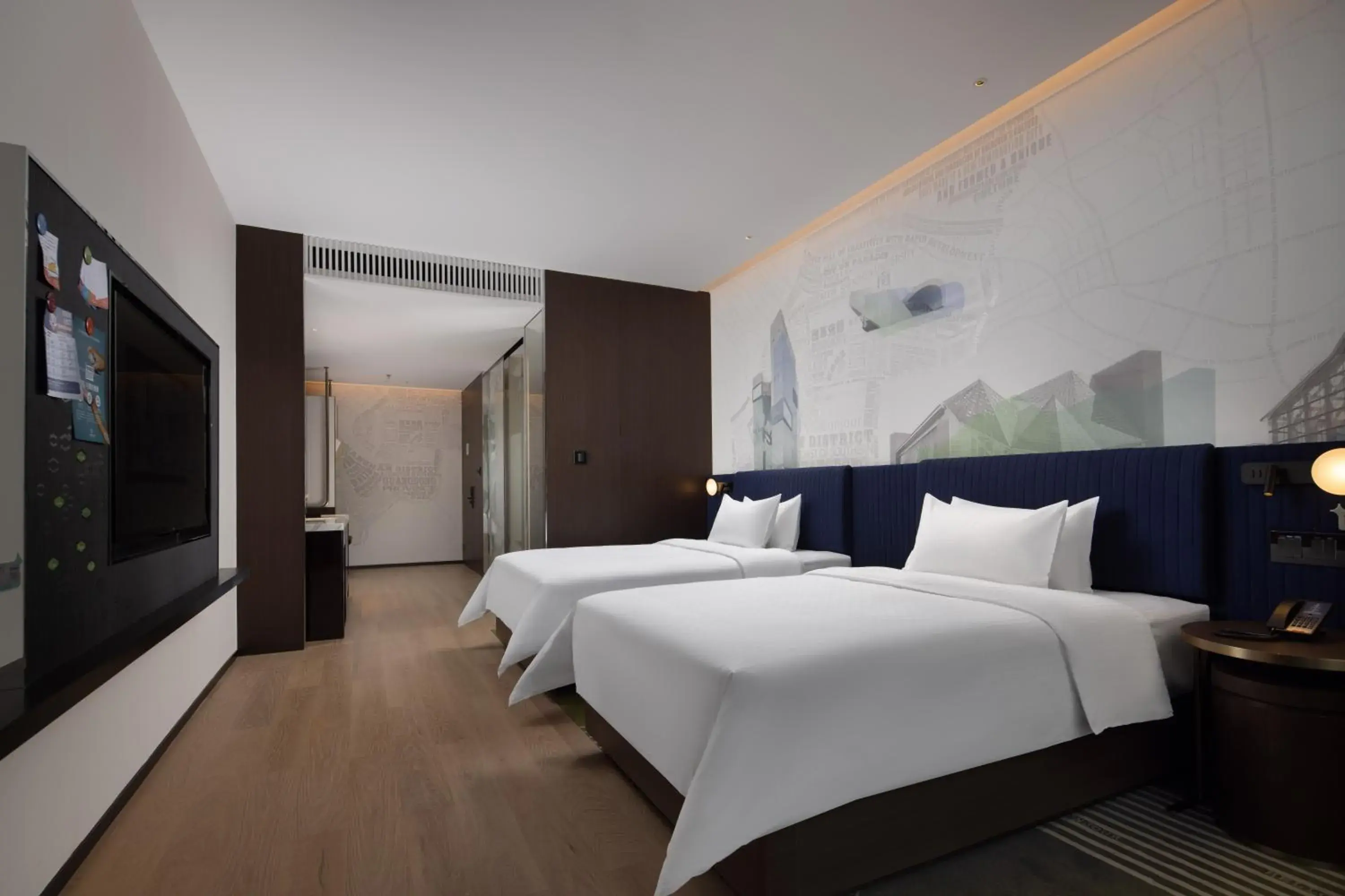 Superior Twin Room in Hampton by Hilton Shenzhen Nanshan Science and Technology Park Superior Twin Room in Hampton by Hilton Shenzhen Nanshan Science and Technology Park
