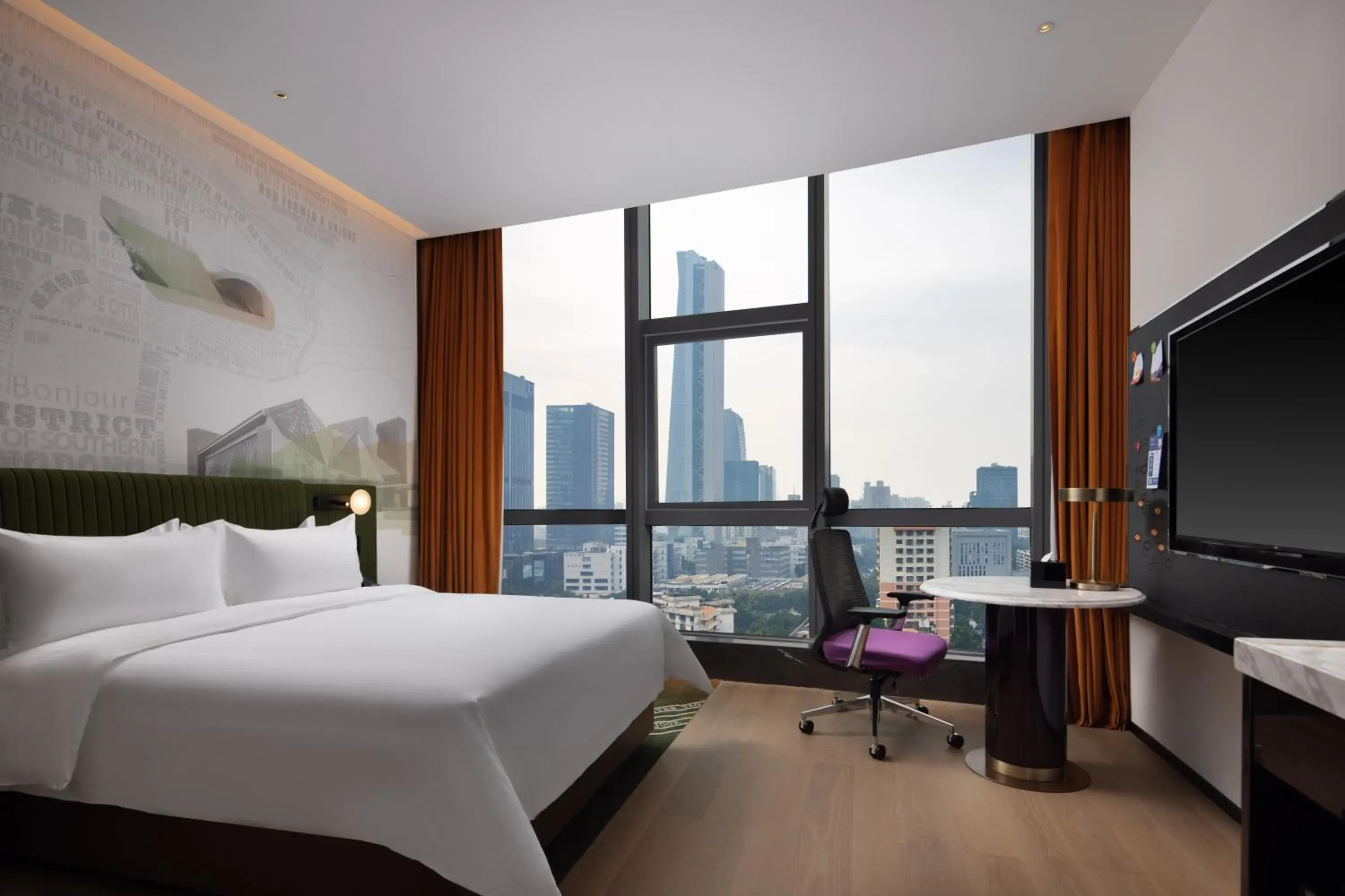 Comfort Double Room in Hampton by Hilton Shenzhen Nanshan Science and Technology Park Comfort Double Room in Hampton by Hilton Shenzhen Nanshan Science and Technology Park