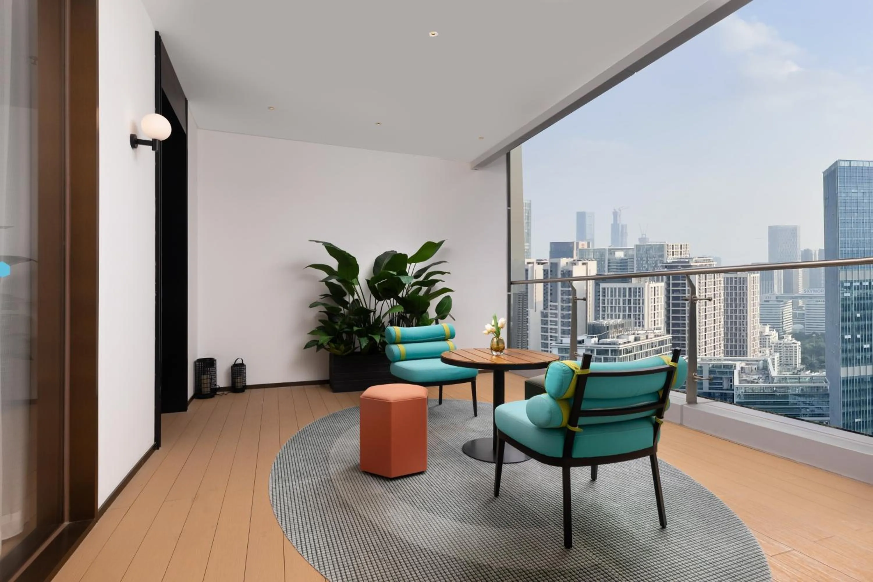 Balcony/Terrace in Hampton by Hilton Shenzhen Nanshan Science and Technology Park